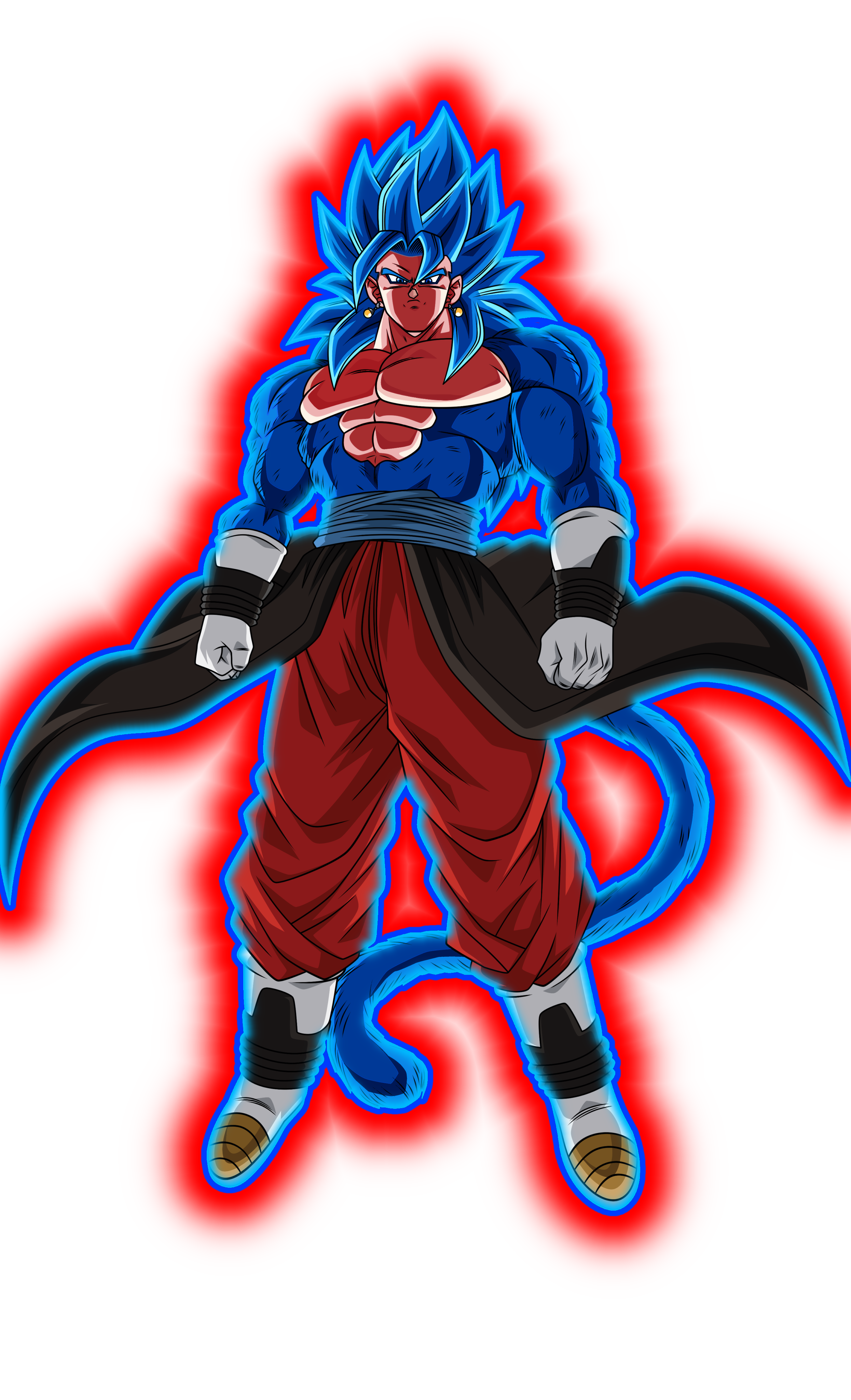 Xeno gogeta ssj Blue 4 render 3 by xchs on DeviantArt