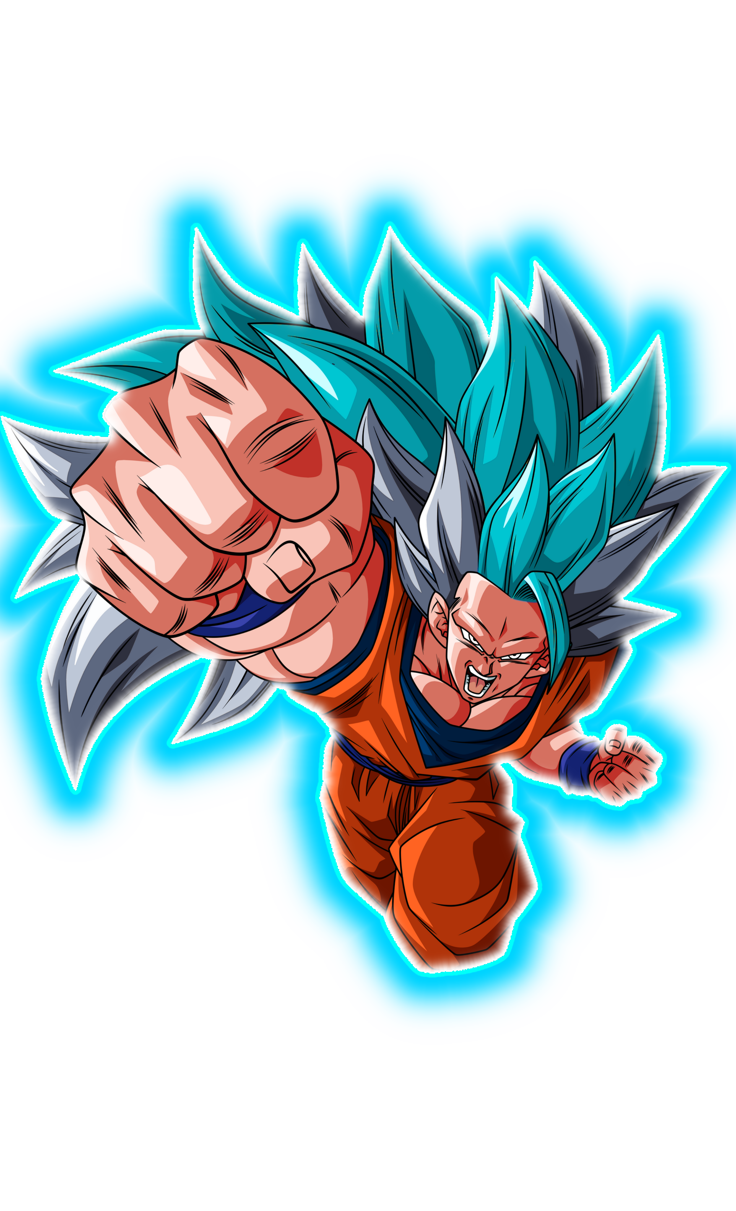 Goku SSJ BLUE UNIVERSAL by xchs on DeviantArt