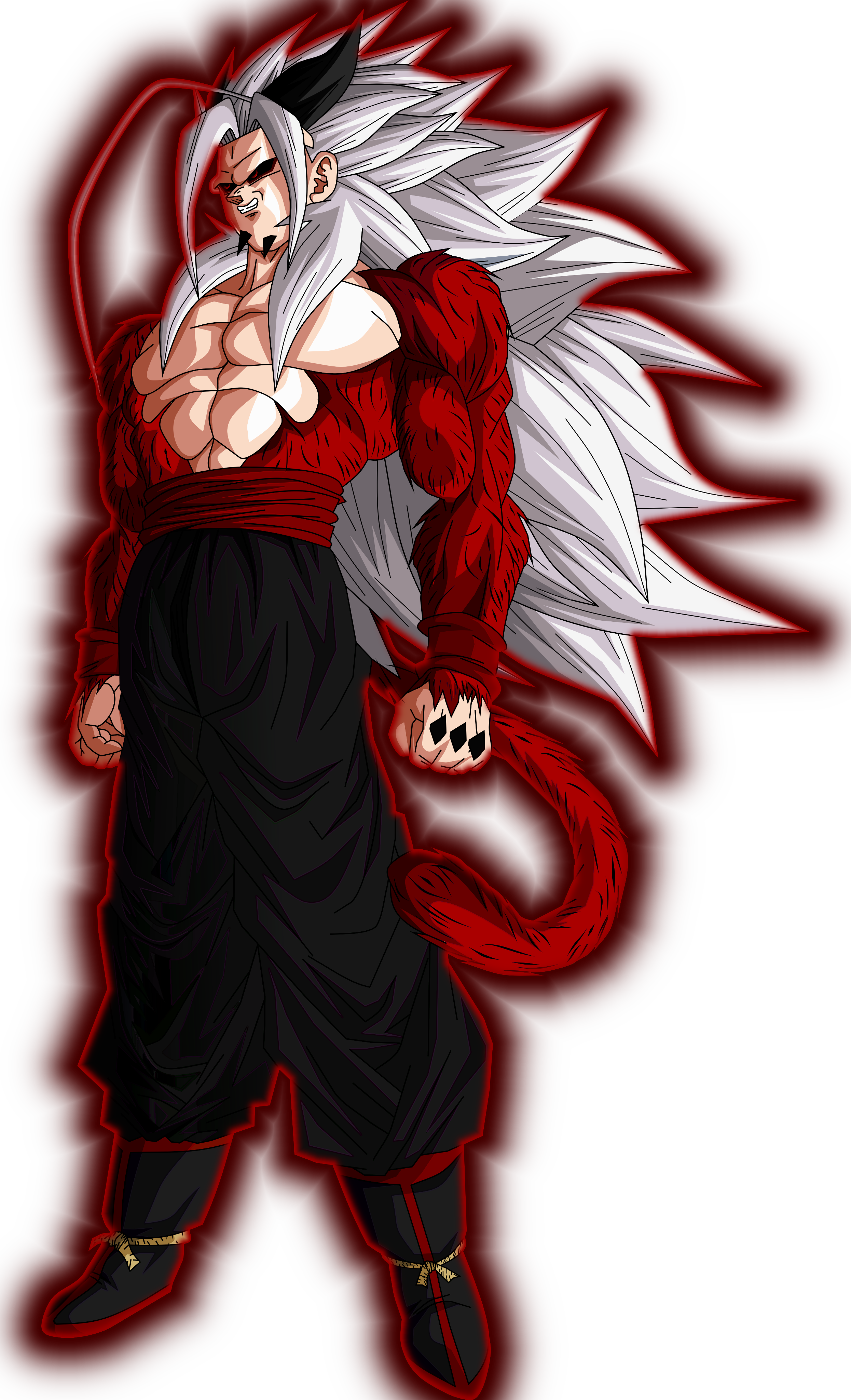 Evil the legend ssj 20.000 infinito by darknessgoku on DeviantArt