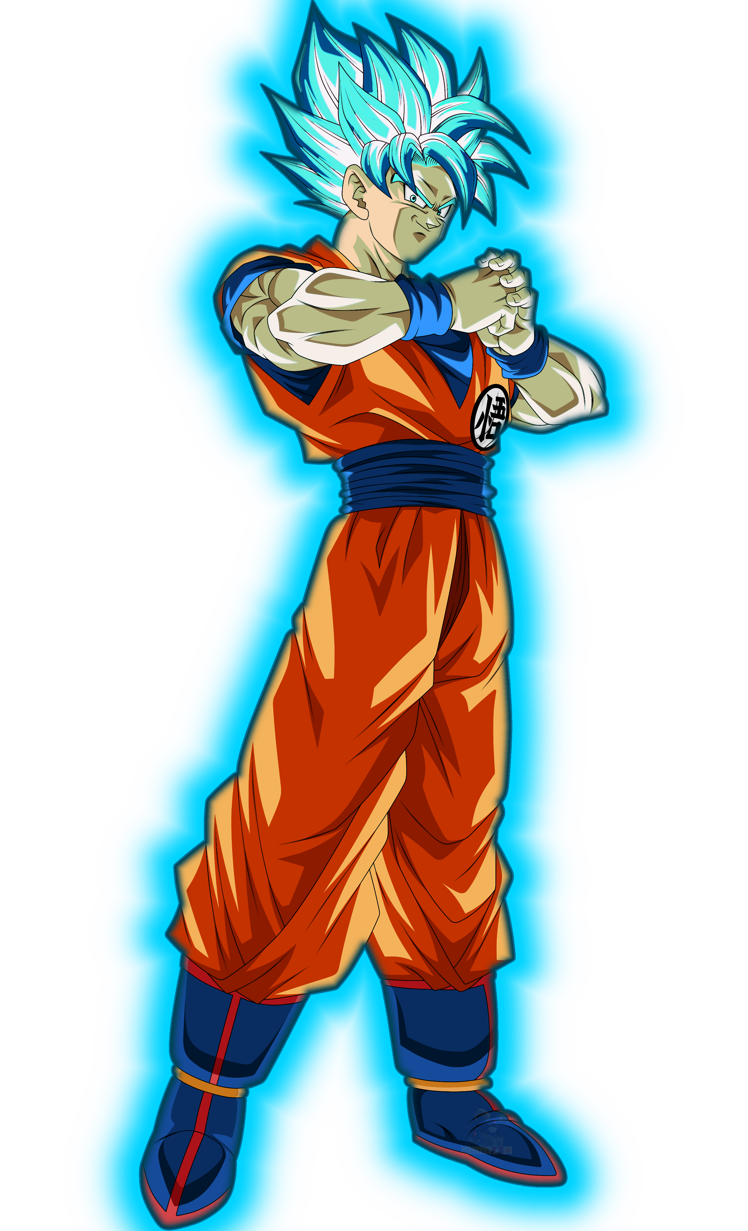 goku ssj Blue universal by xchs on DeviantArt