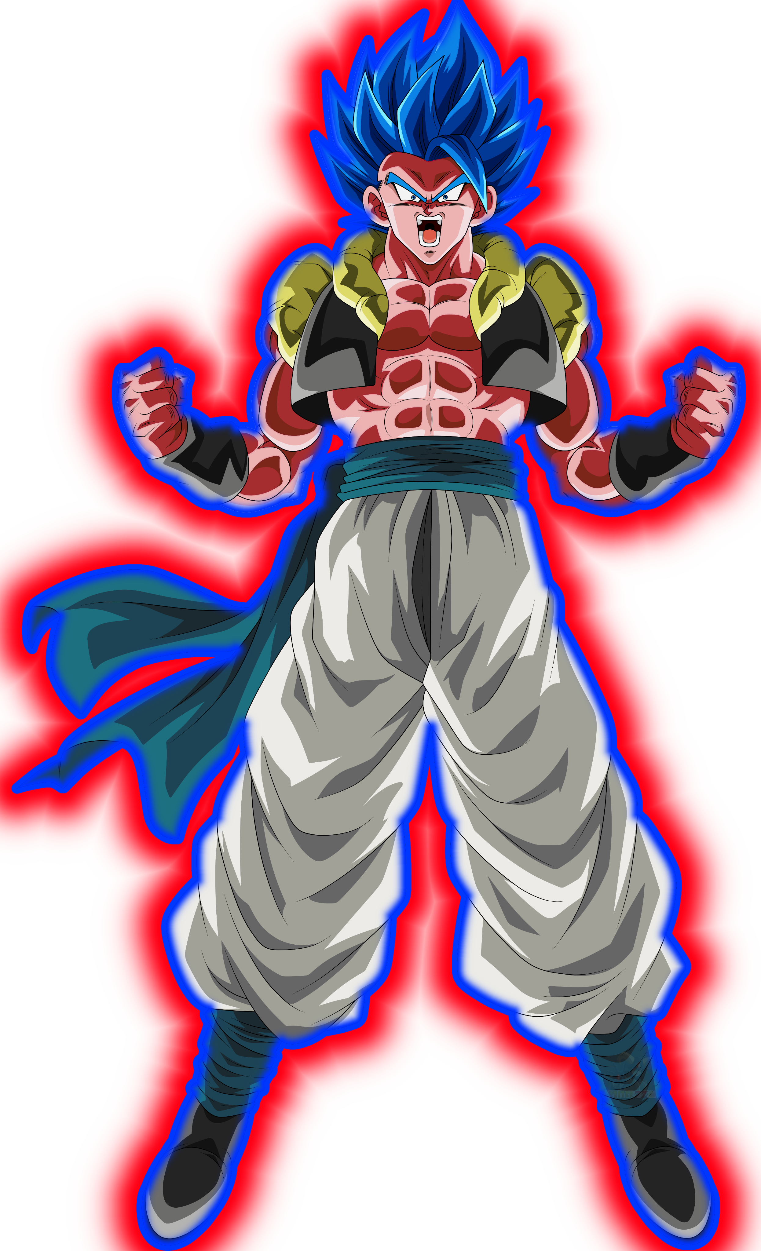 Gogeta Ssj Blue Evolution by ElnoobmasHD on DeviantArt