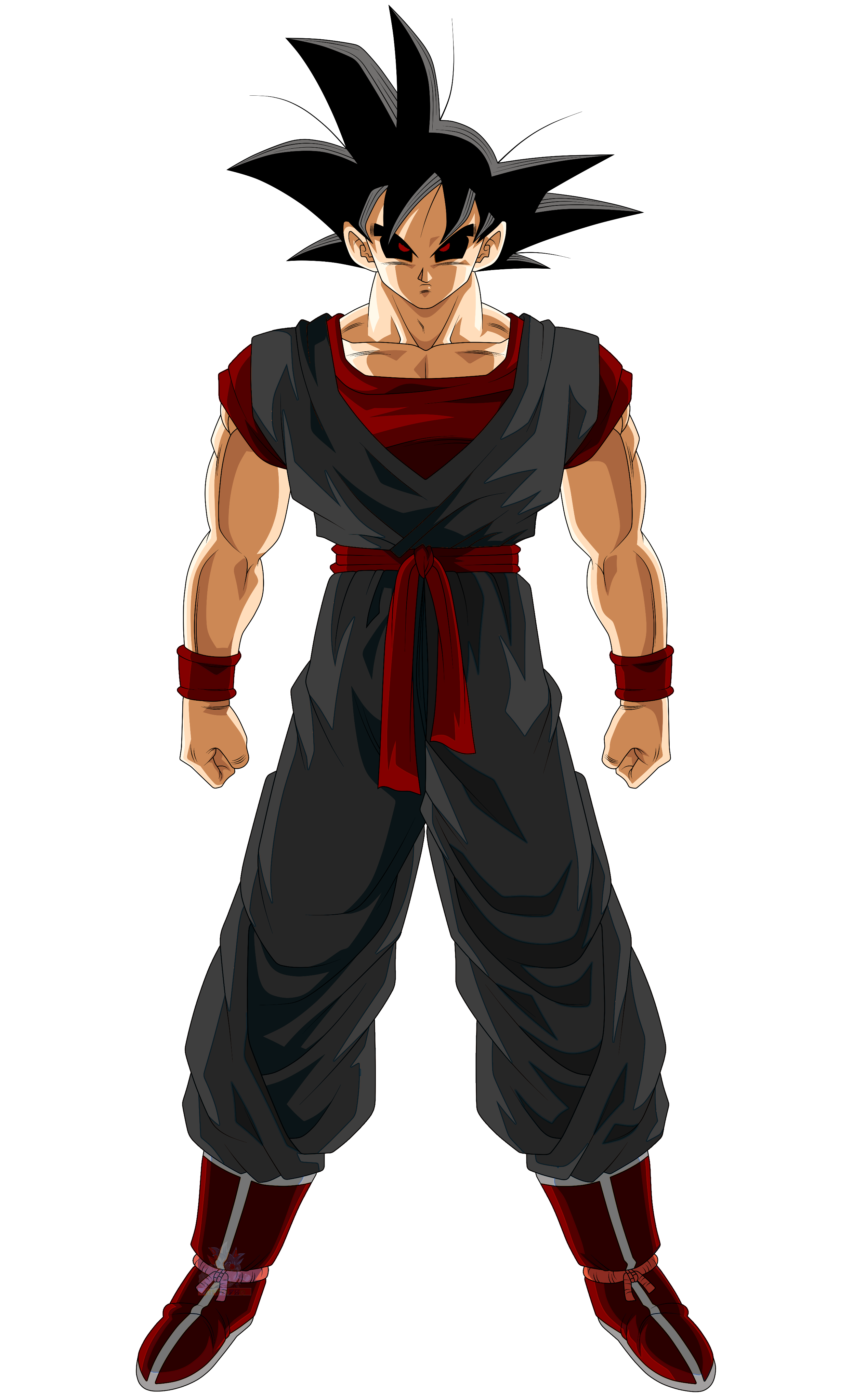 evil goku estado base/base form by xchs on DeviantArt evil goku estado base/base form by xchs on DeviantArt