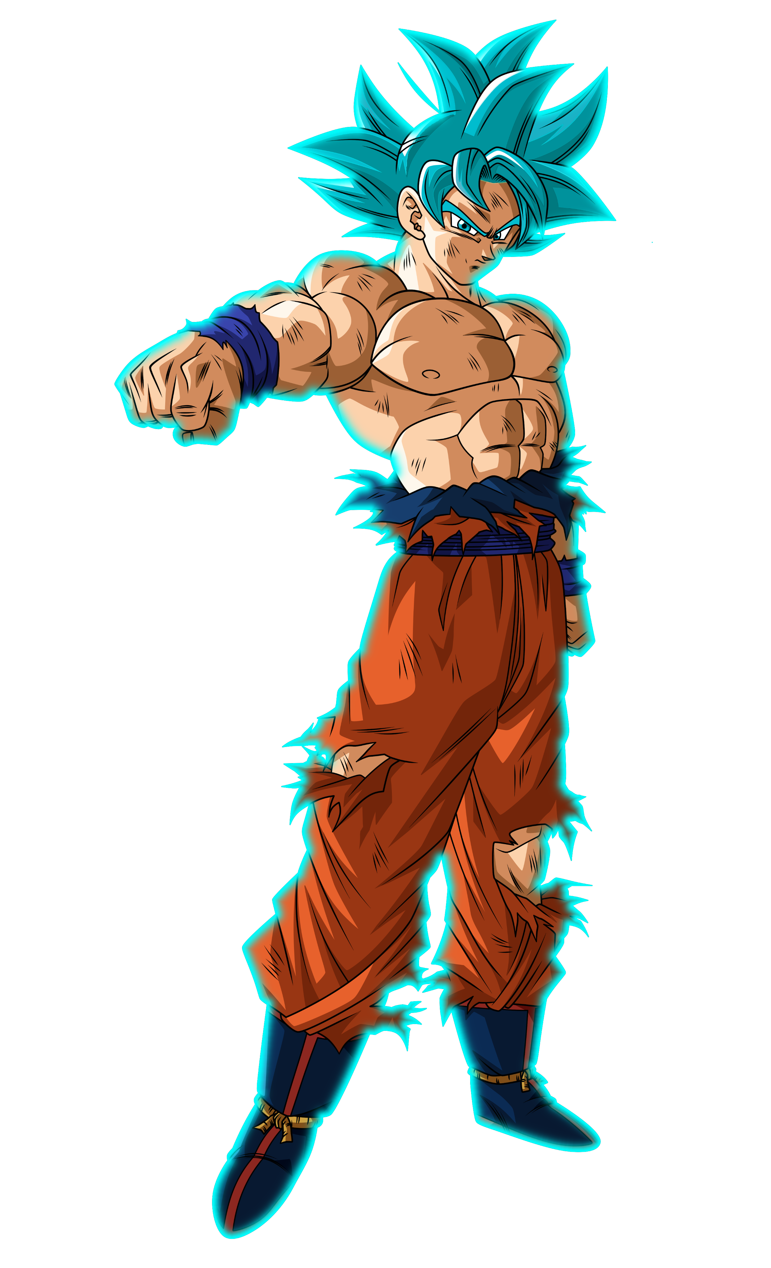 Goku SSJ Blue Kaioken x20 (Render) by VictorTostado on DeviantArt