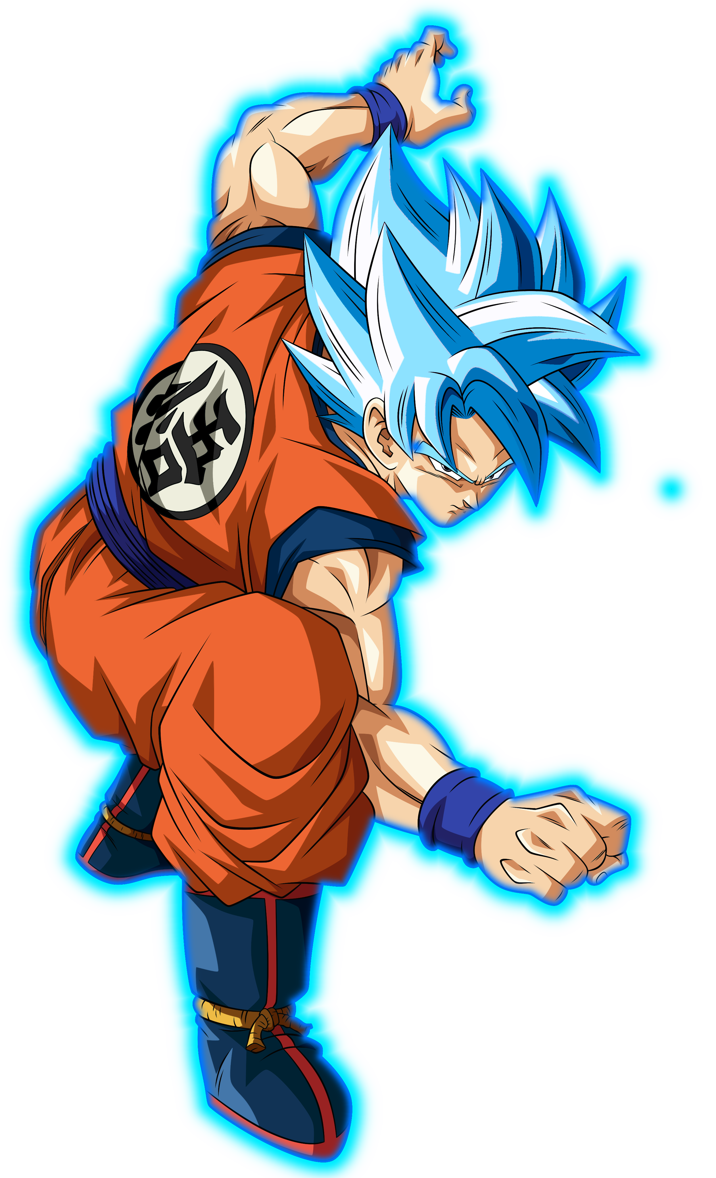 Goku SSJ Blue Evolution Render by GokuLSSlegendary on DeviantArt