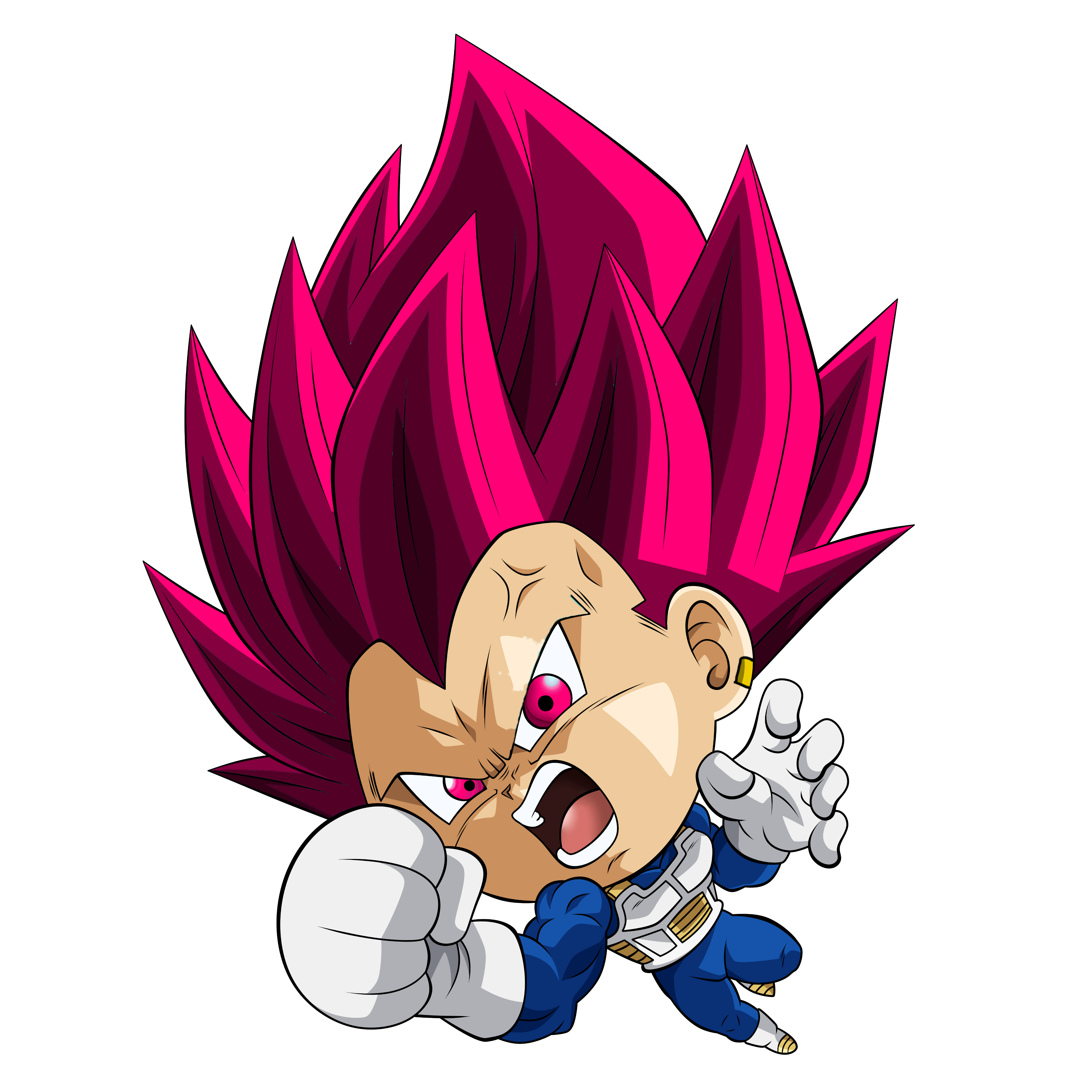 Dragon Ball - Vegeta Chibi by GSK-Desenhos on DeviantArt