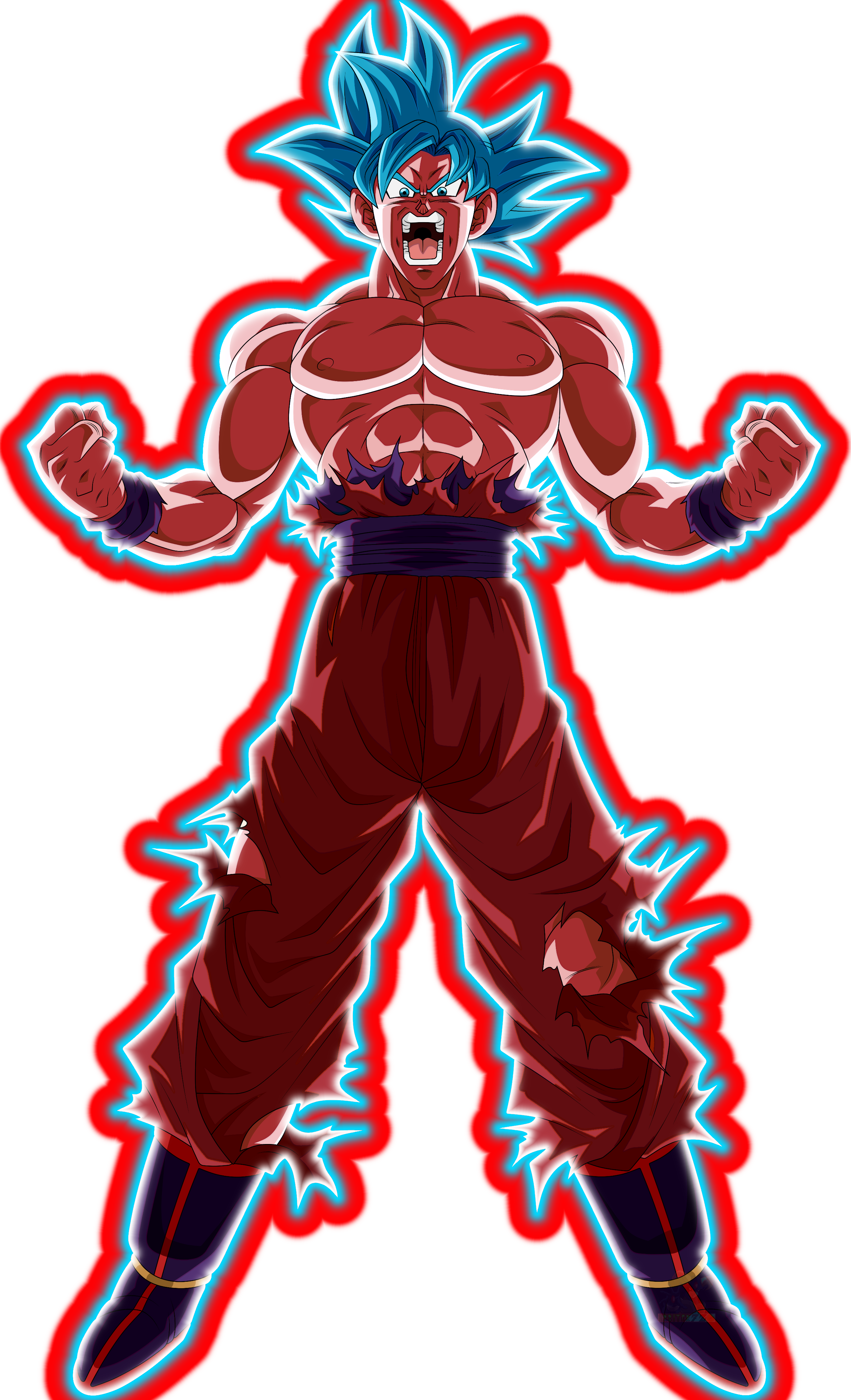 goku ssj Blue evolution by xchs on DeviantArt