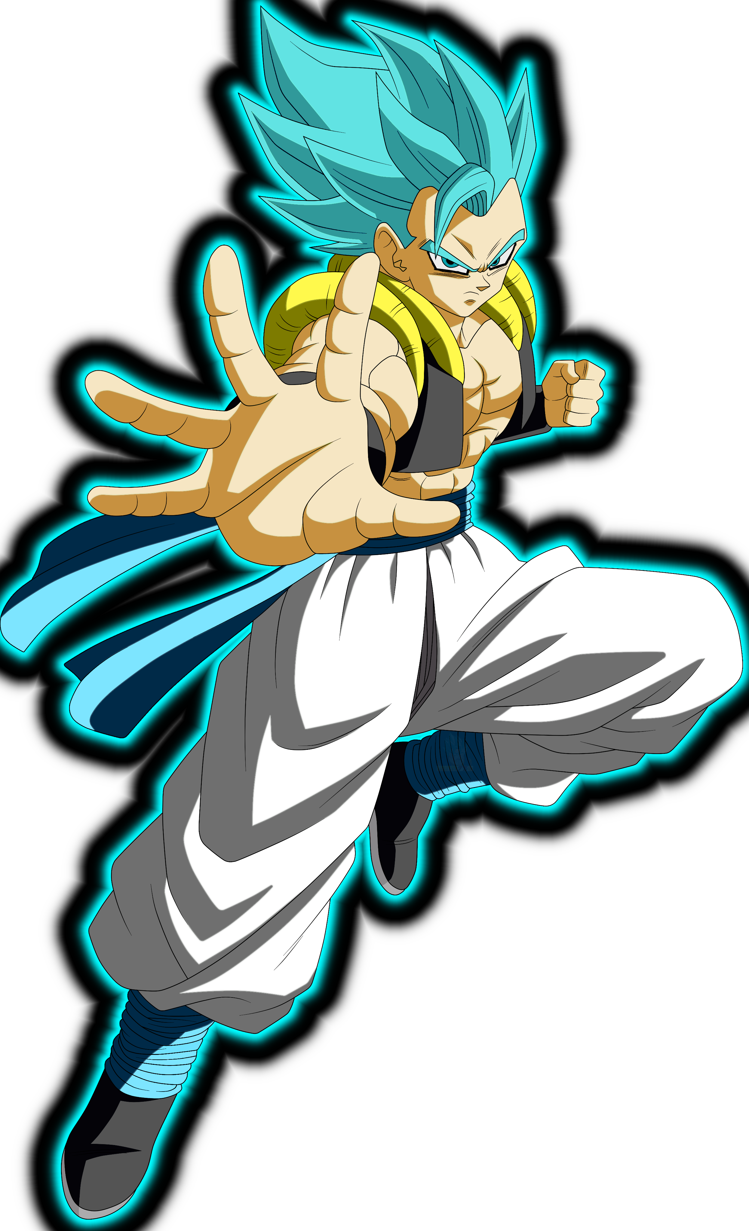 Goku SSJ BLUE 2 render 2 by xchs on DeviantArt