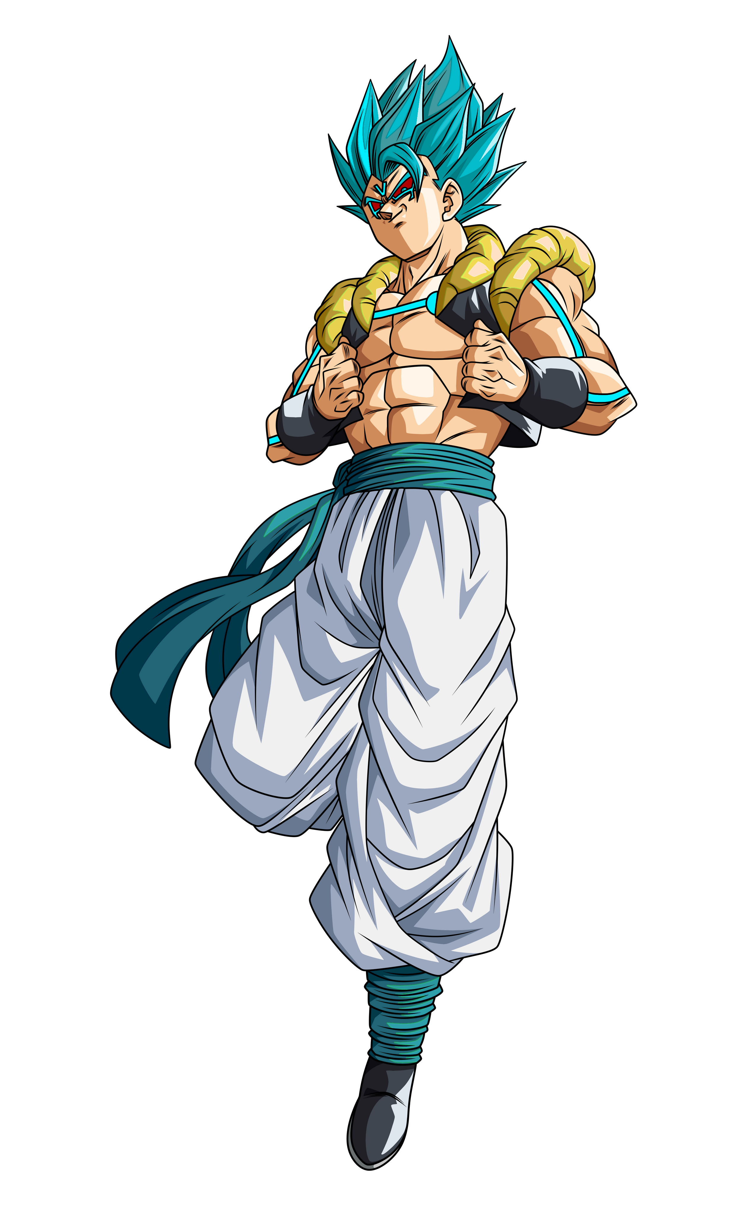 Goku (NSTWS) ssj blue universal render 2 by xchs on DeviantArt