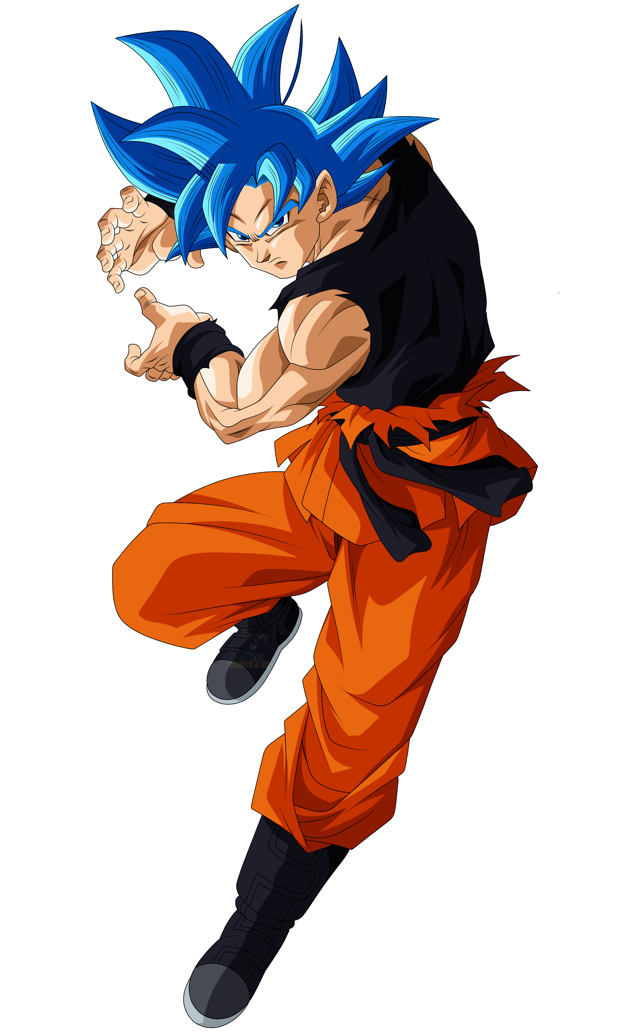 Goku SSJ Blue Evolution Render by GokuLSSlegendary on DeviantArt