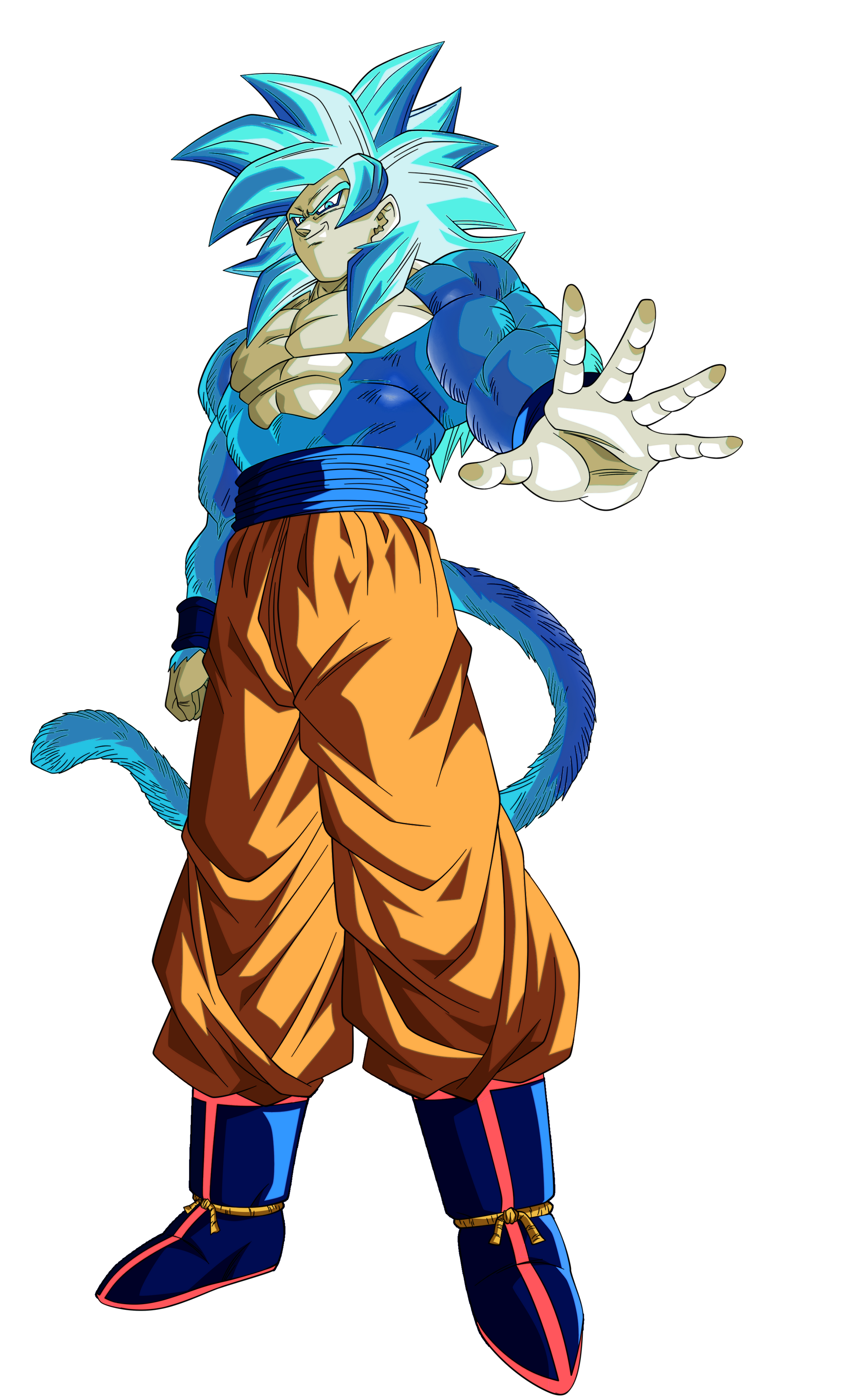 xeno gogeta ssj blue 4 render 2 by xchs on DeviantArt