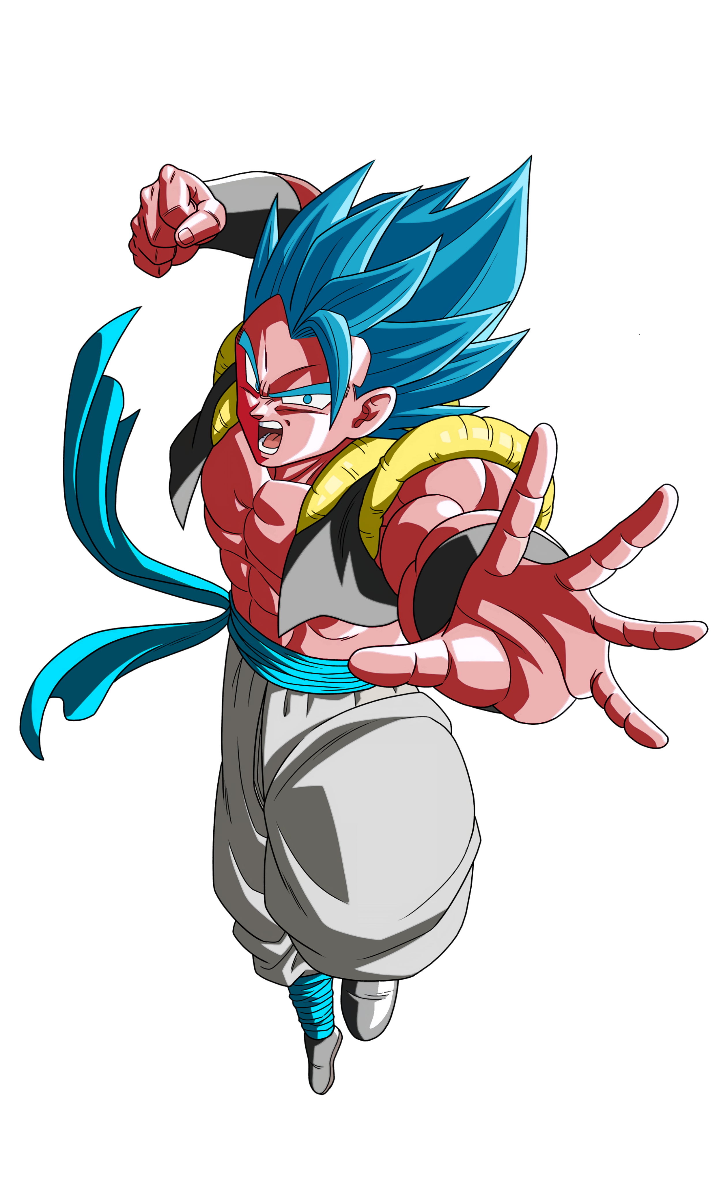 Super Saiyan Blue Kaioken Goku by EpsilonMisery on DeviantArt
