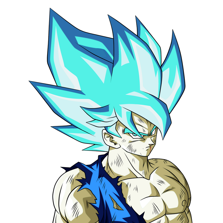 Goku Ssj Universal Blue by DBAF2020 on DeviantArt