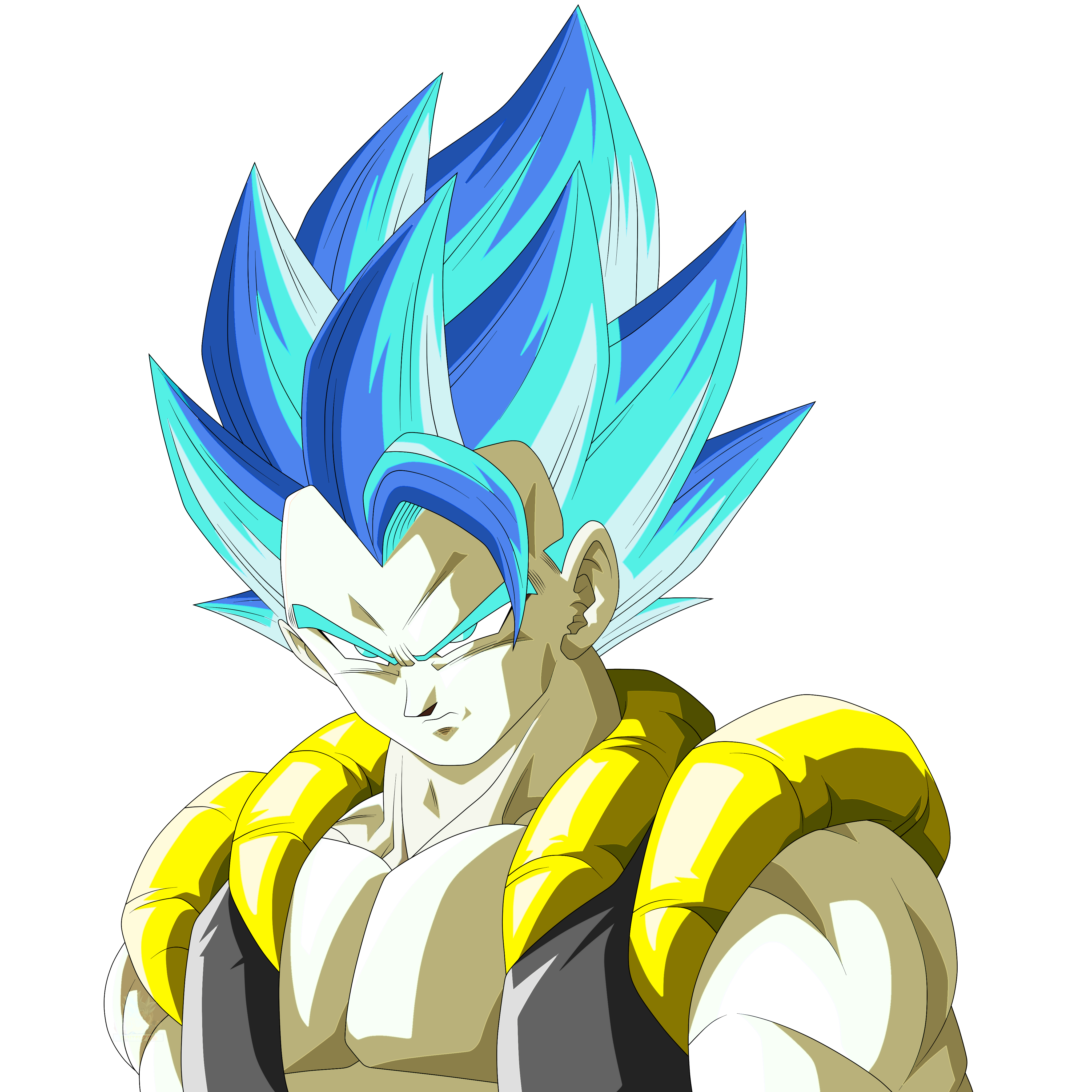 gogeta ssj Blue ultra instinto by xchs on DeviantArt