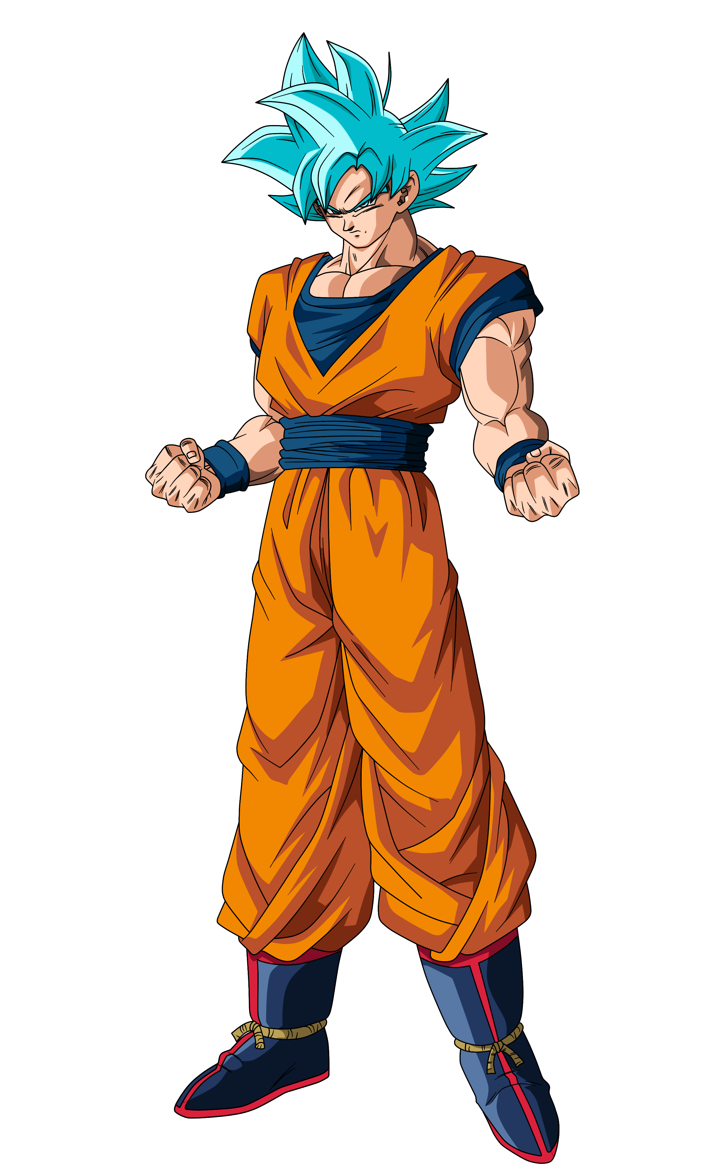 goku ssj Blue 3 render 2 by xchs on DeviantArt