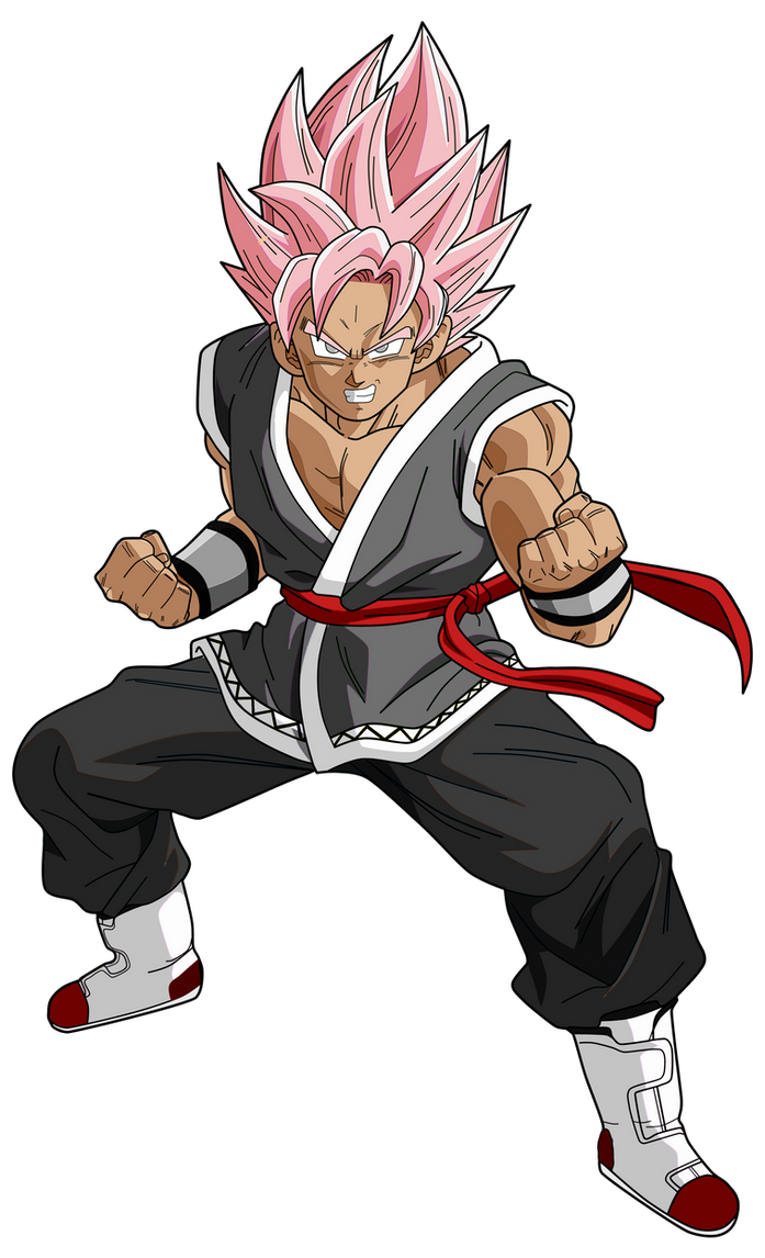 Download Black Goku Ssj Rose Png - Black Goku - Full Size PNG Image - PNGkit