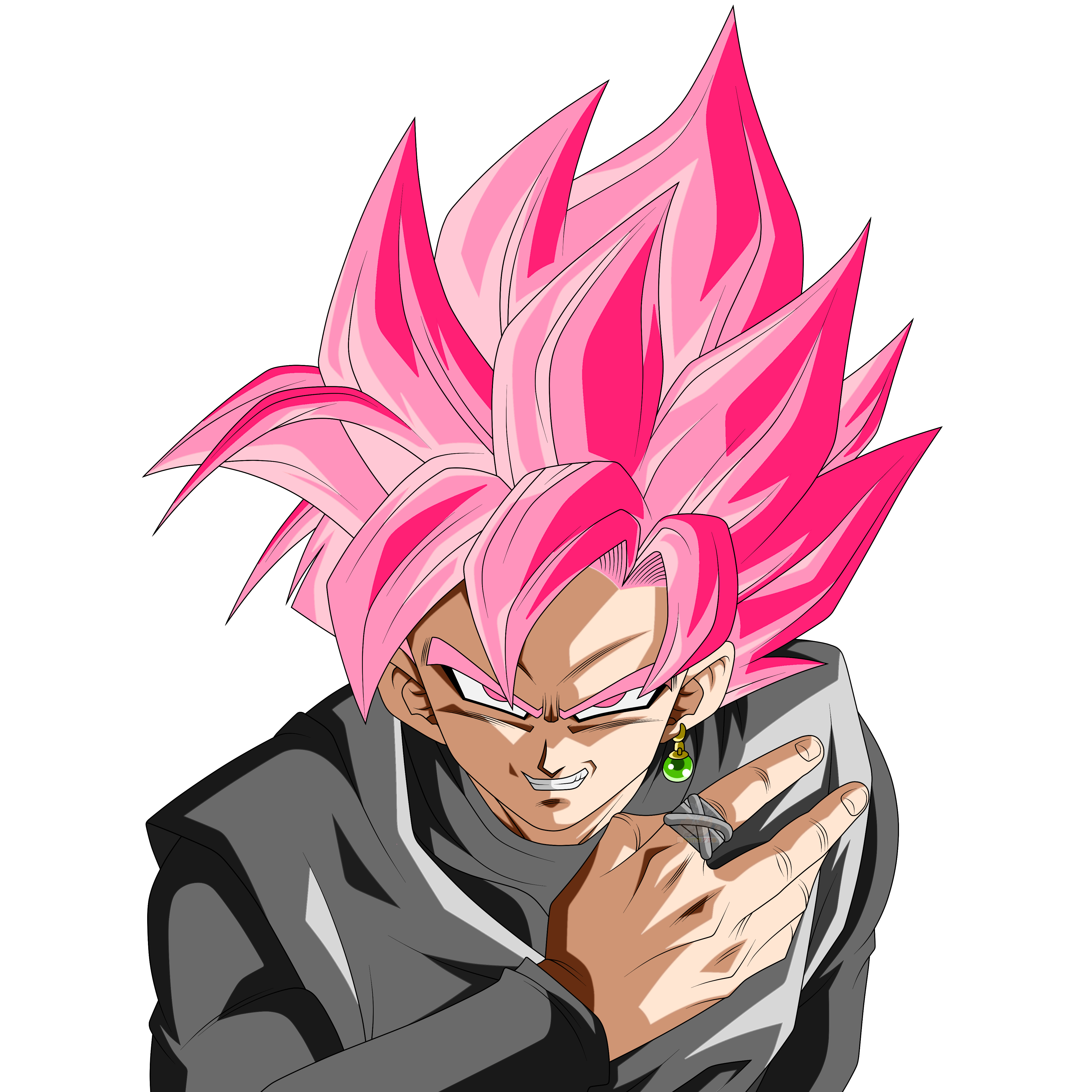 DESENHO #2: Goku Black Ssj Rosé