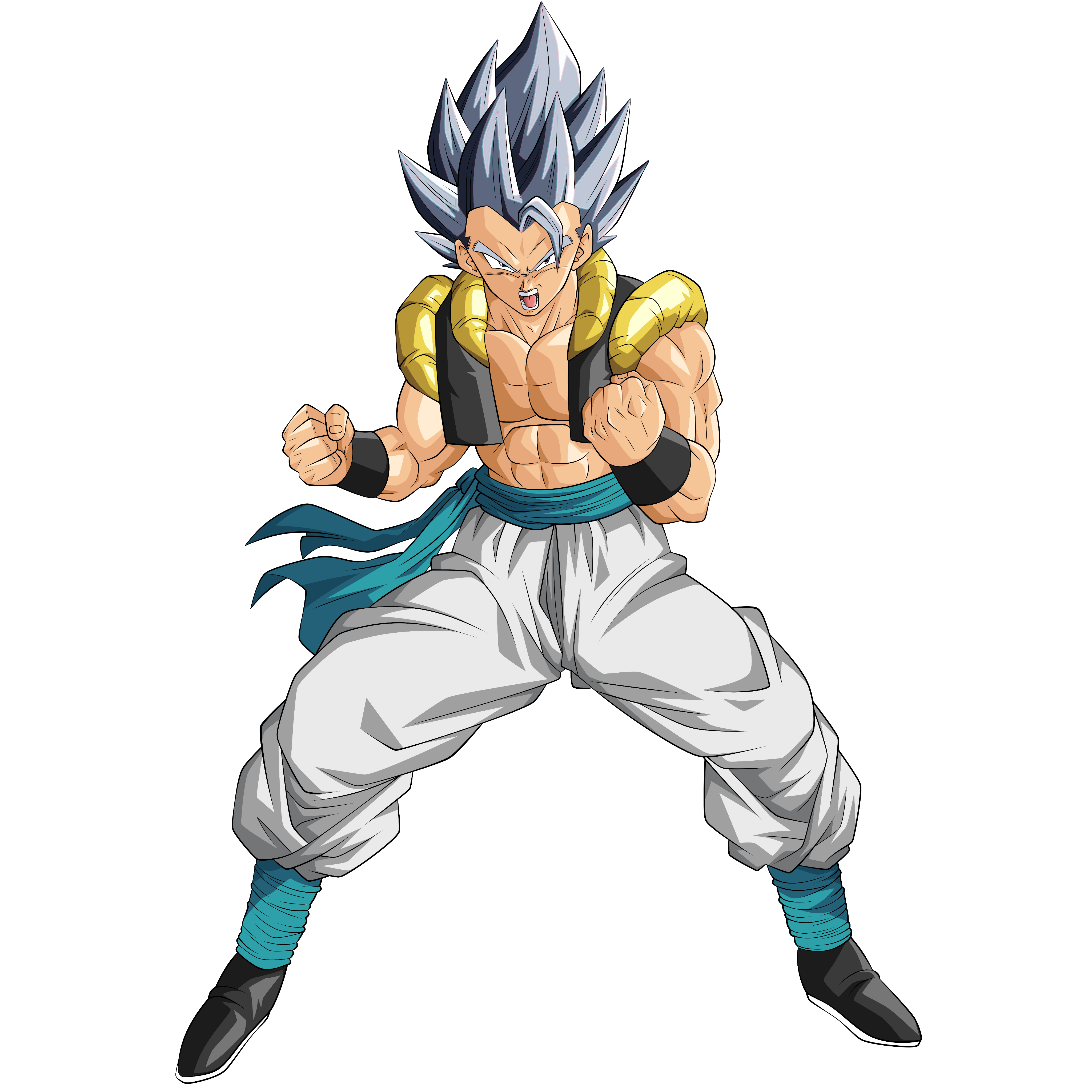 gogeta ssj Blue ultra instinto by xchs on DeviantArt