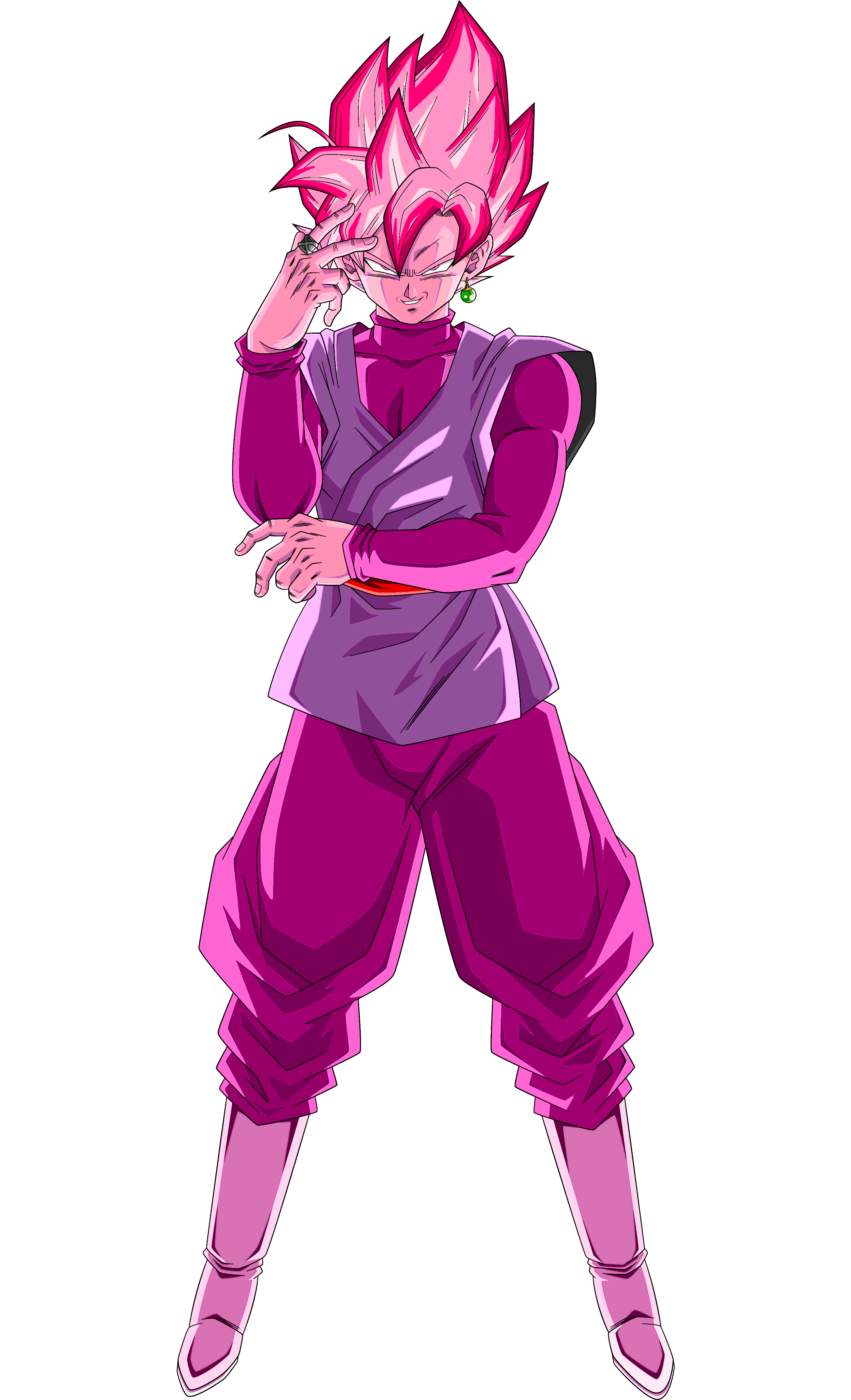 Super Saiyan Rosé Goku Black - Limit Break of Evolution - Drawings