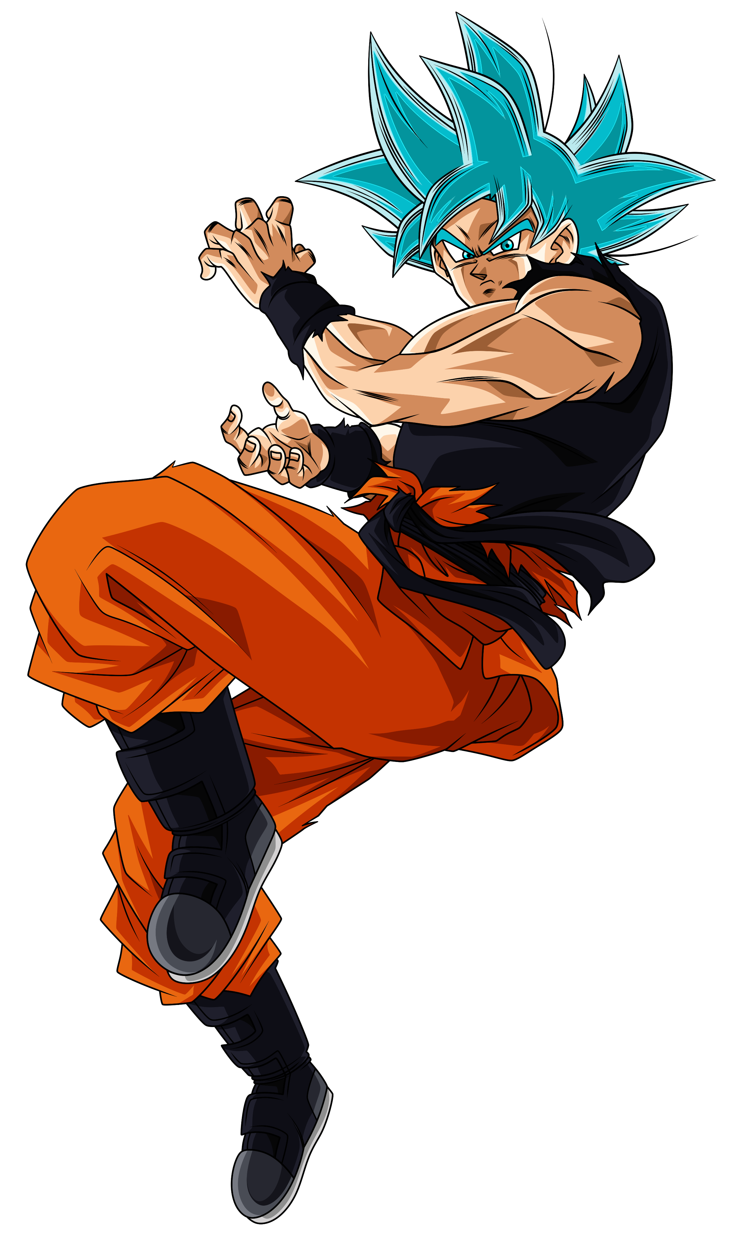 goku ssj Blue evolution by xchs on DeviantArt