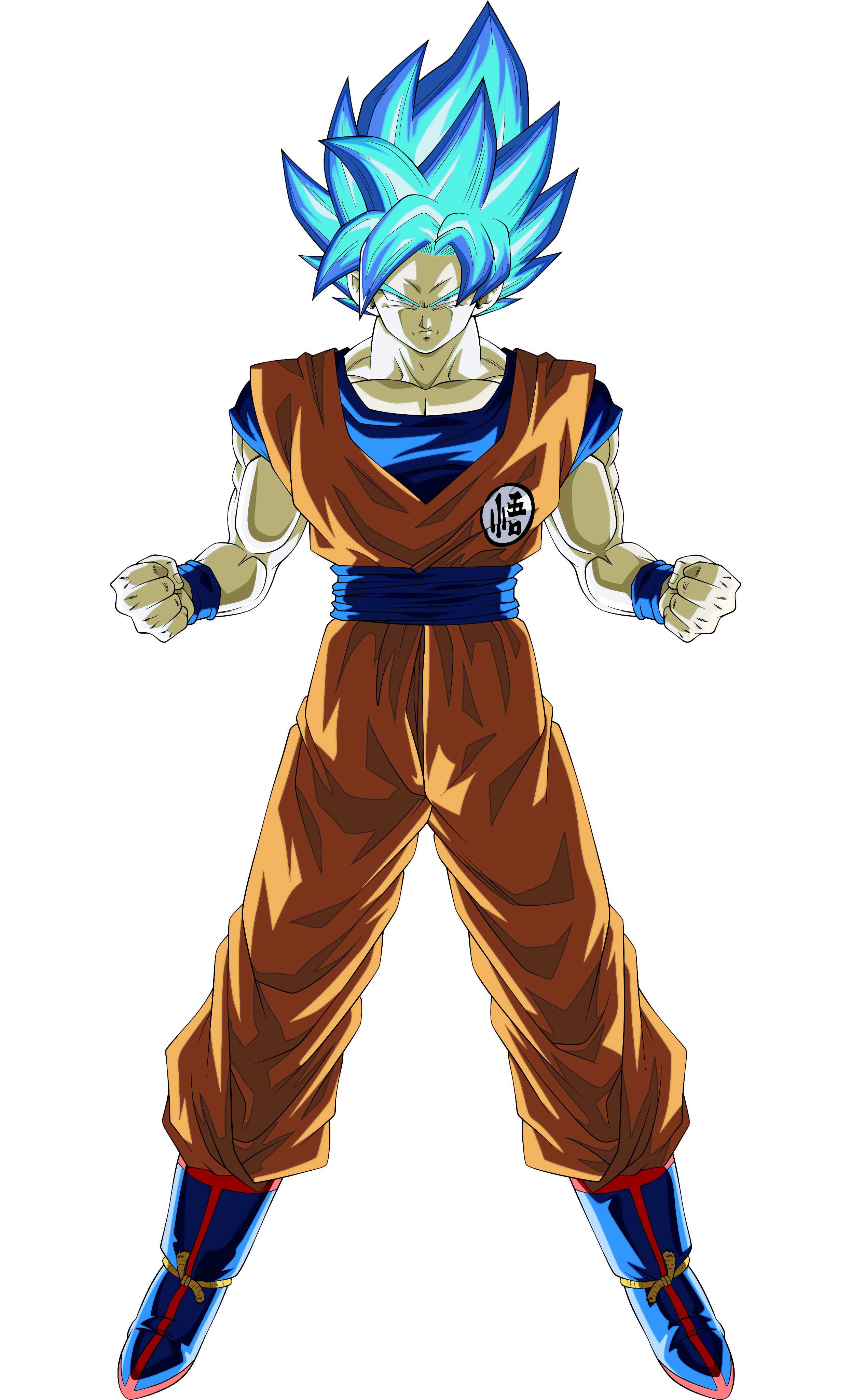 goku ssj blue 4 universal by xchs on DeviantArt