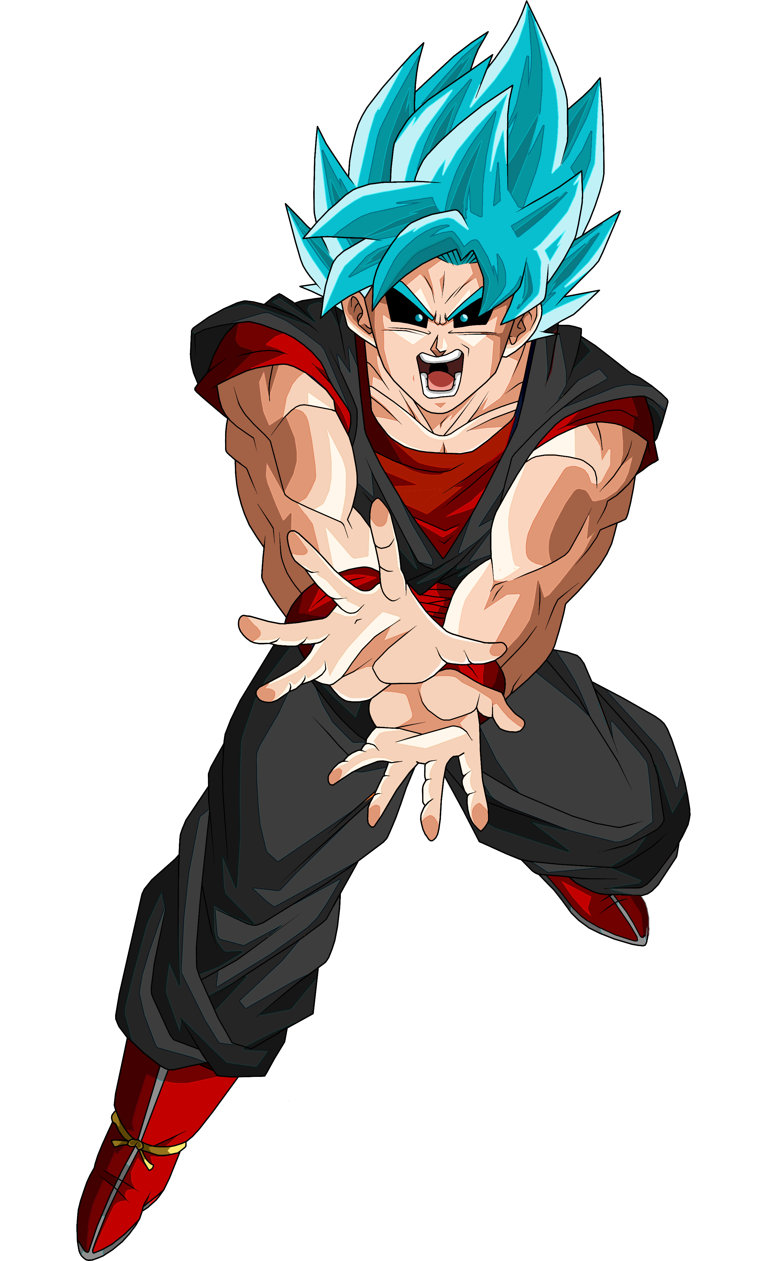 xeno gogeta ssj blue 4 render 2 by xchs on DeviantArt