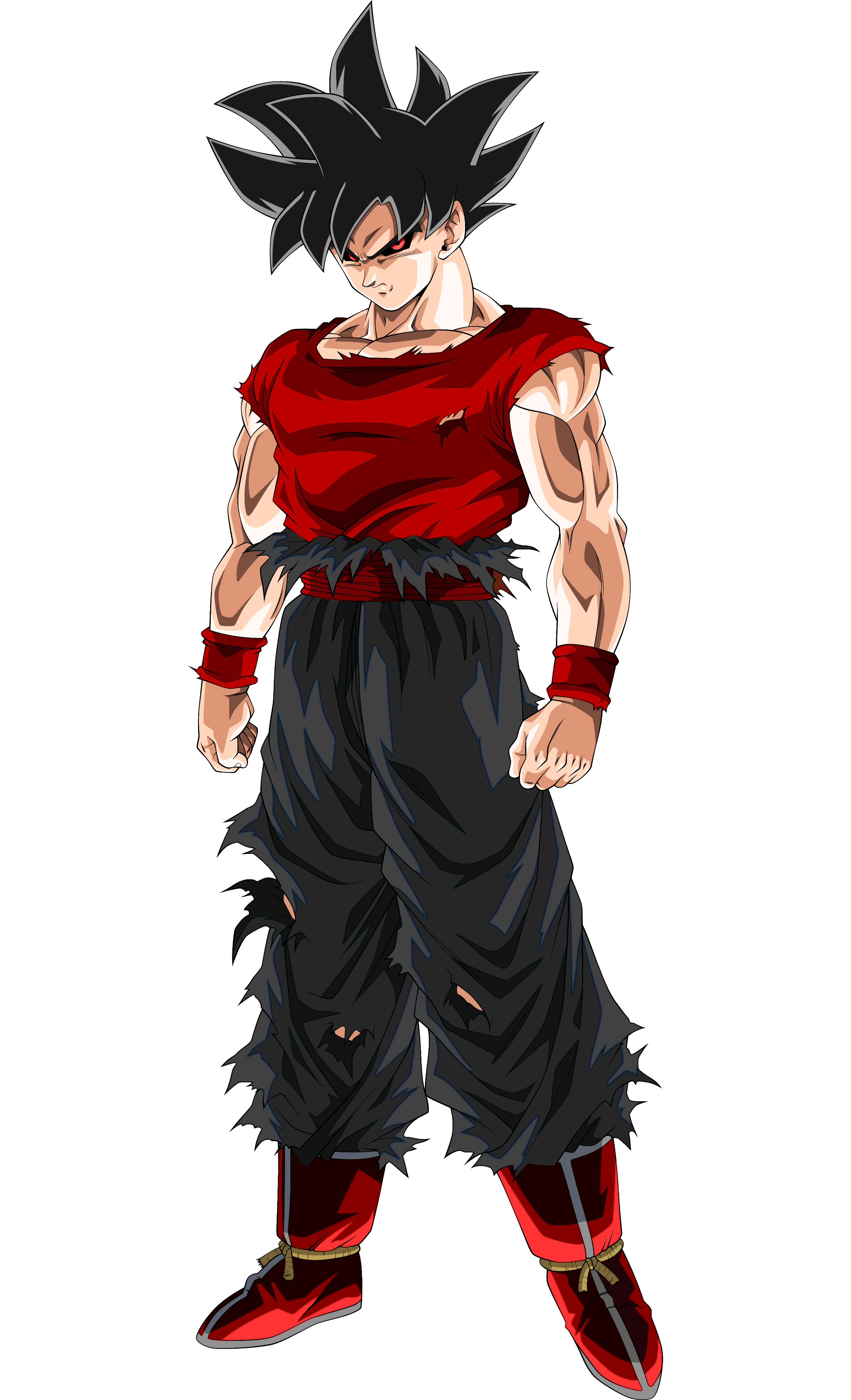 evil goku ultra instinto maligno by xchs on DeviantArt