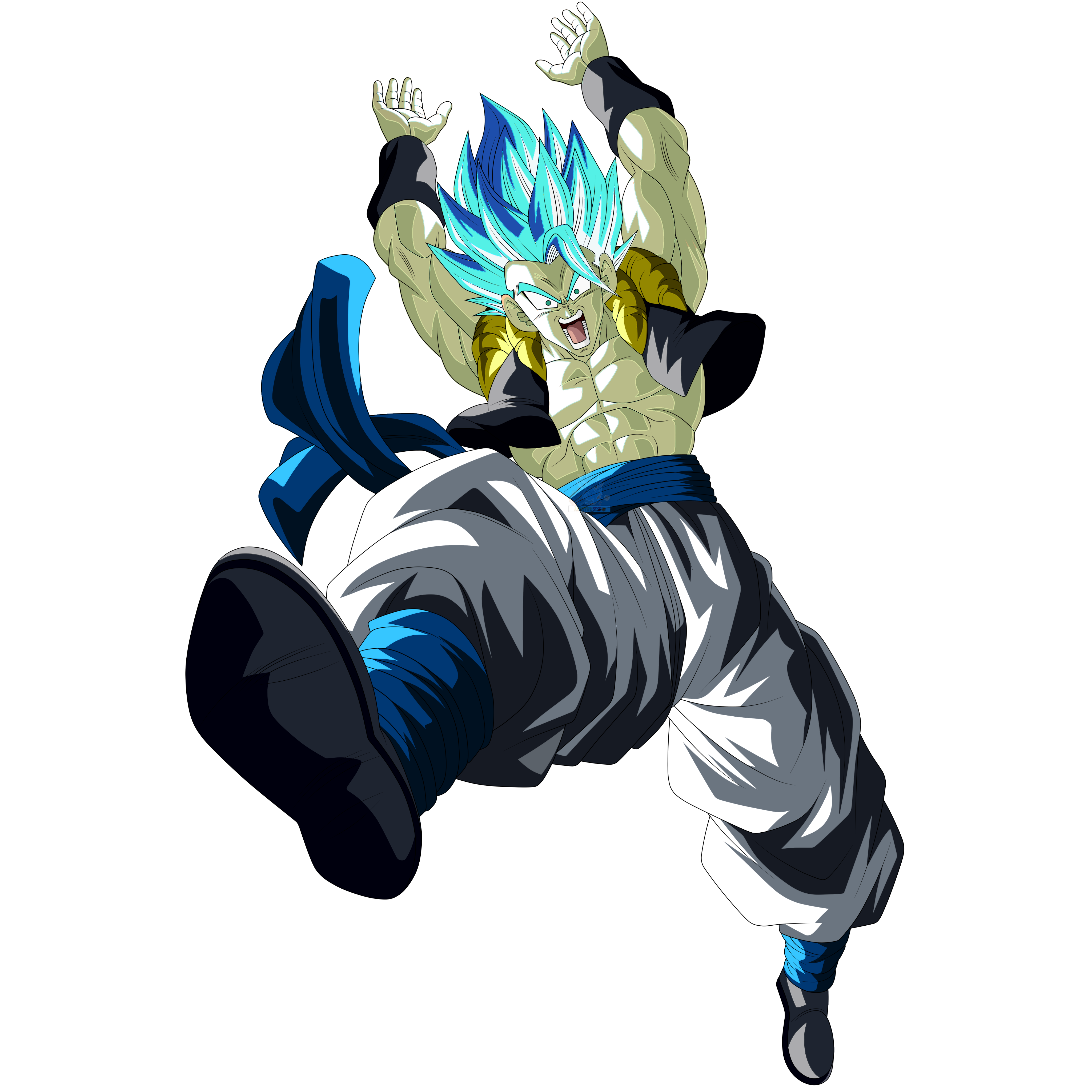 Gogeta Ssj Blue 3, HD Png Download - vhv