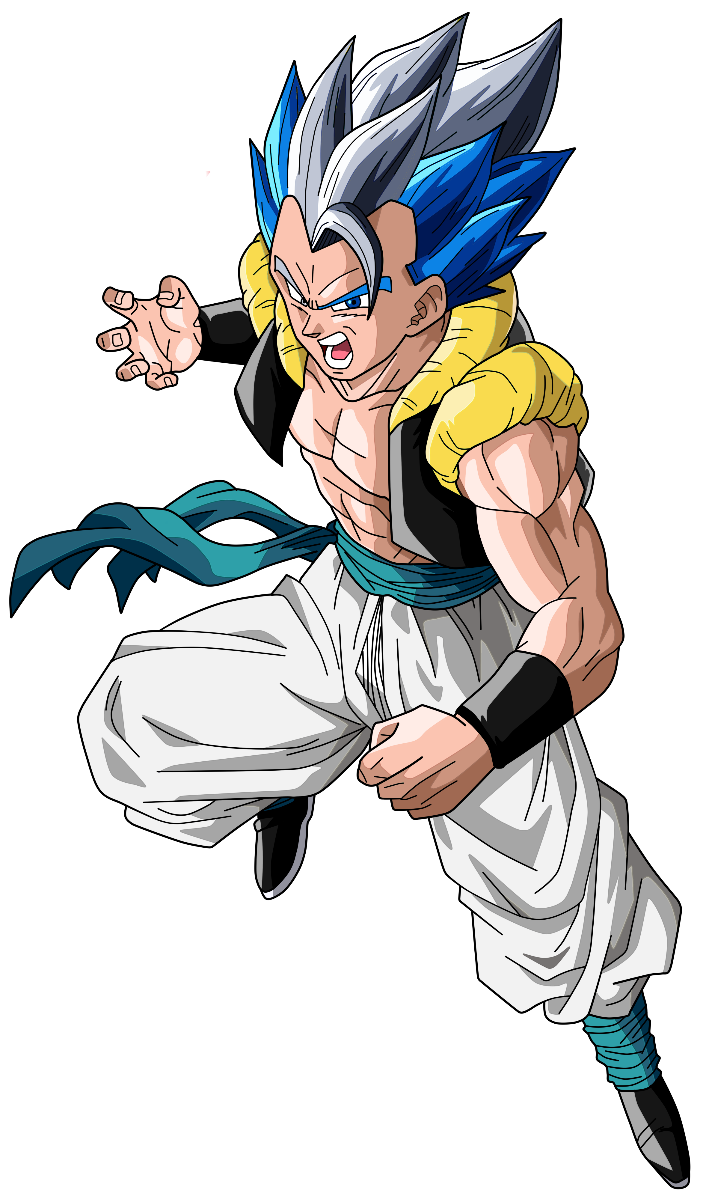 goku ssj Blue evolution by xchs on DeviantArt