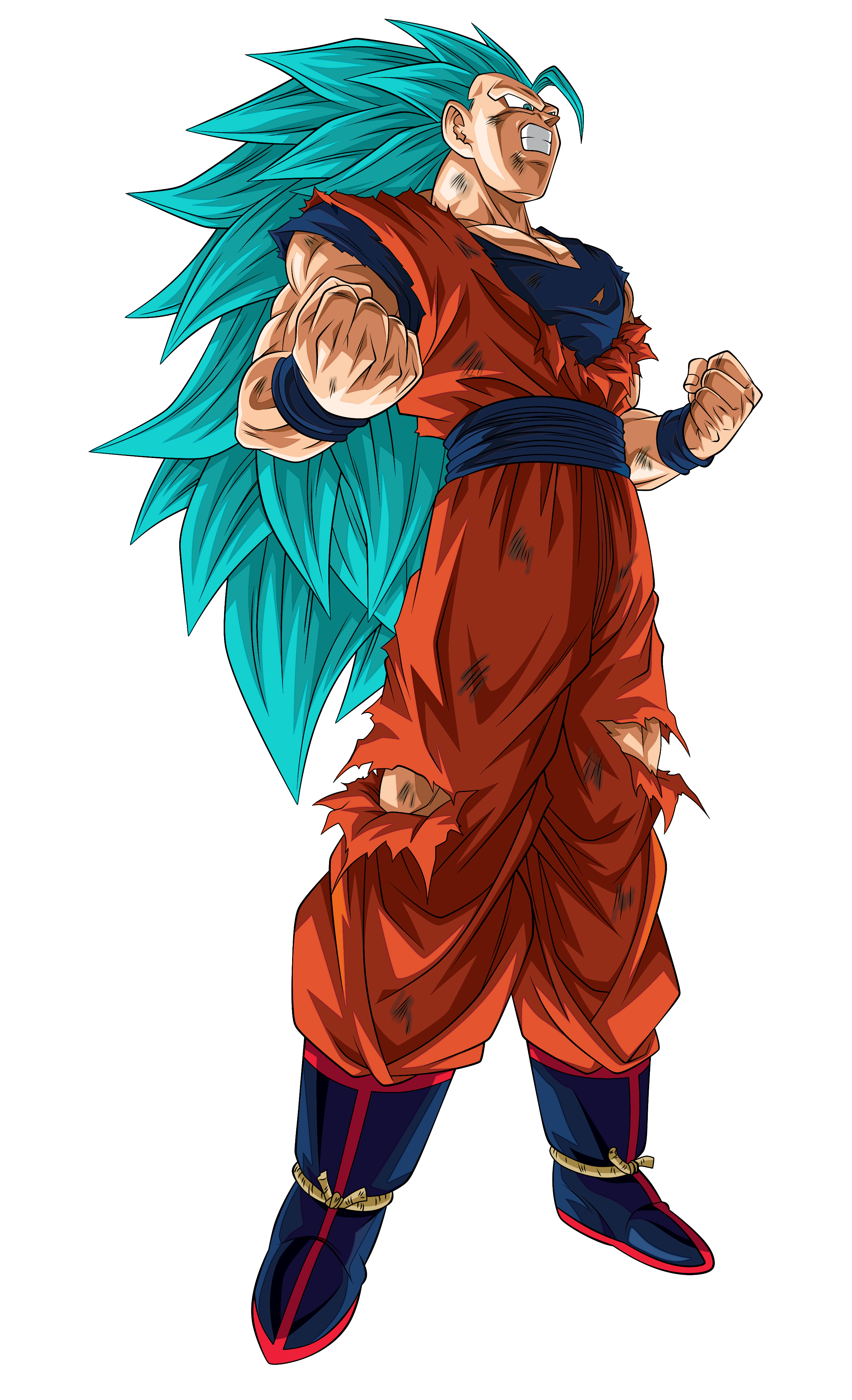 Render Goku SSJ Blue   - [+3500 renders Dragon