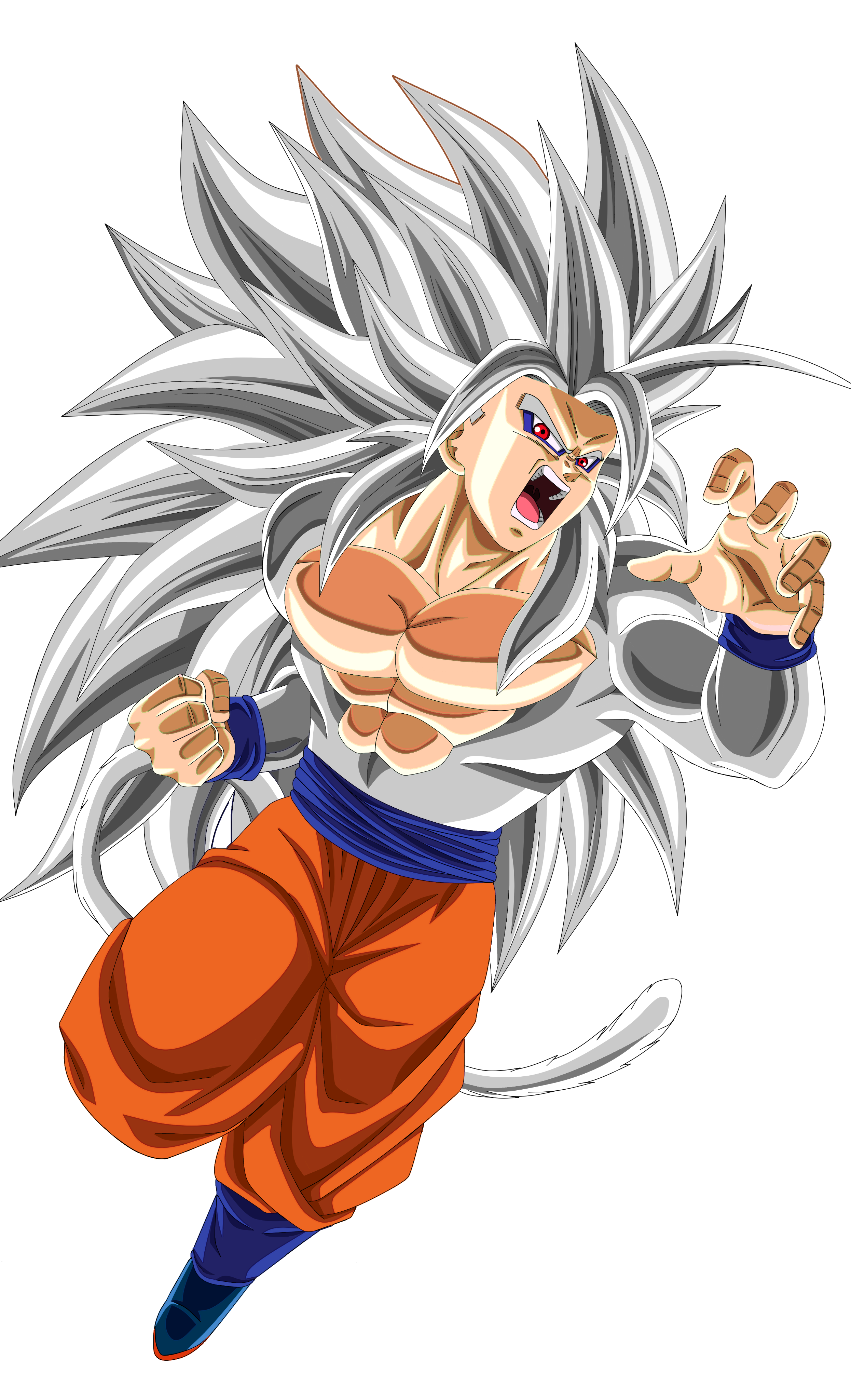 Goku Super Saiyan 5 by ChronoFz on DeviantArt  Anime dragon ball goku,  Dragon ball super, Dragon ball super goku