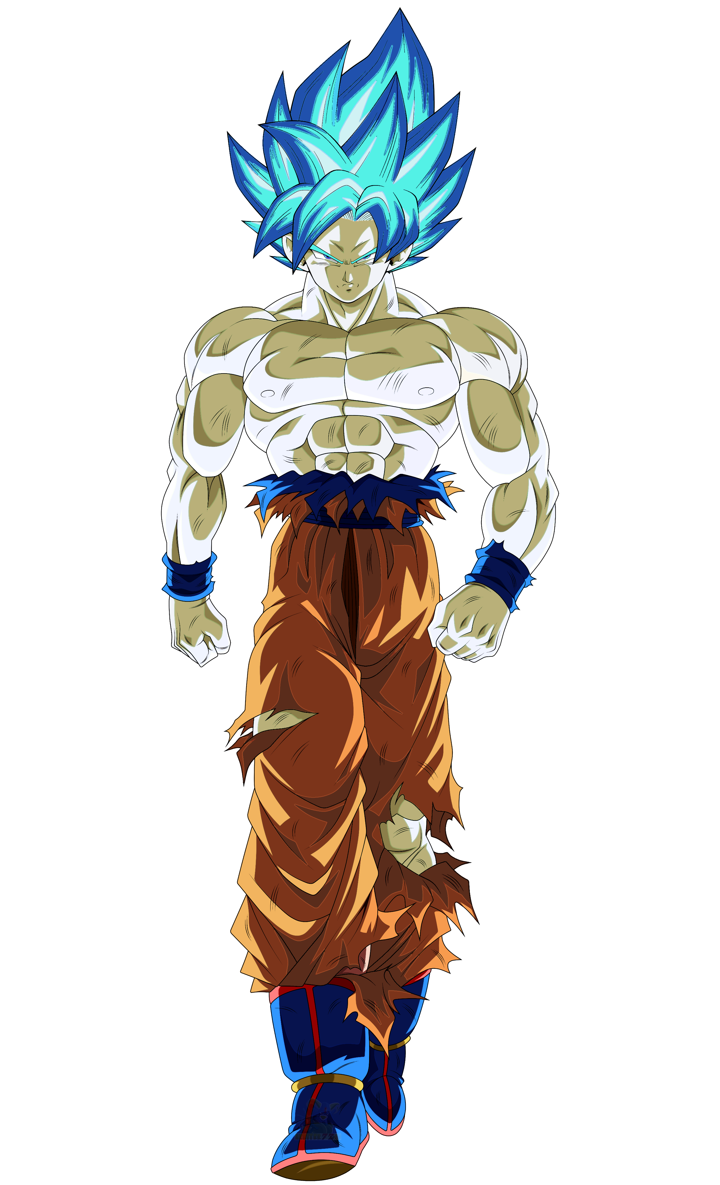 Goku (UGM/DBS) SSJ Blue Universal traje danado by xchs on DeviantArt