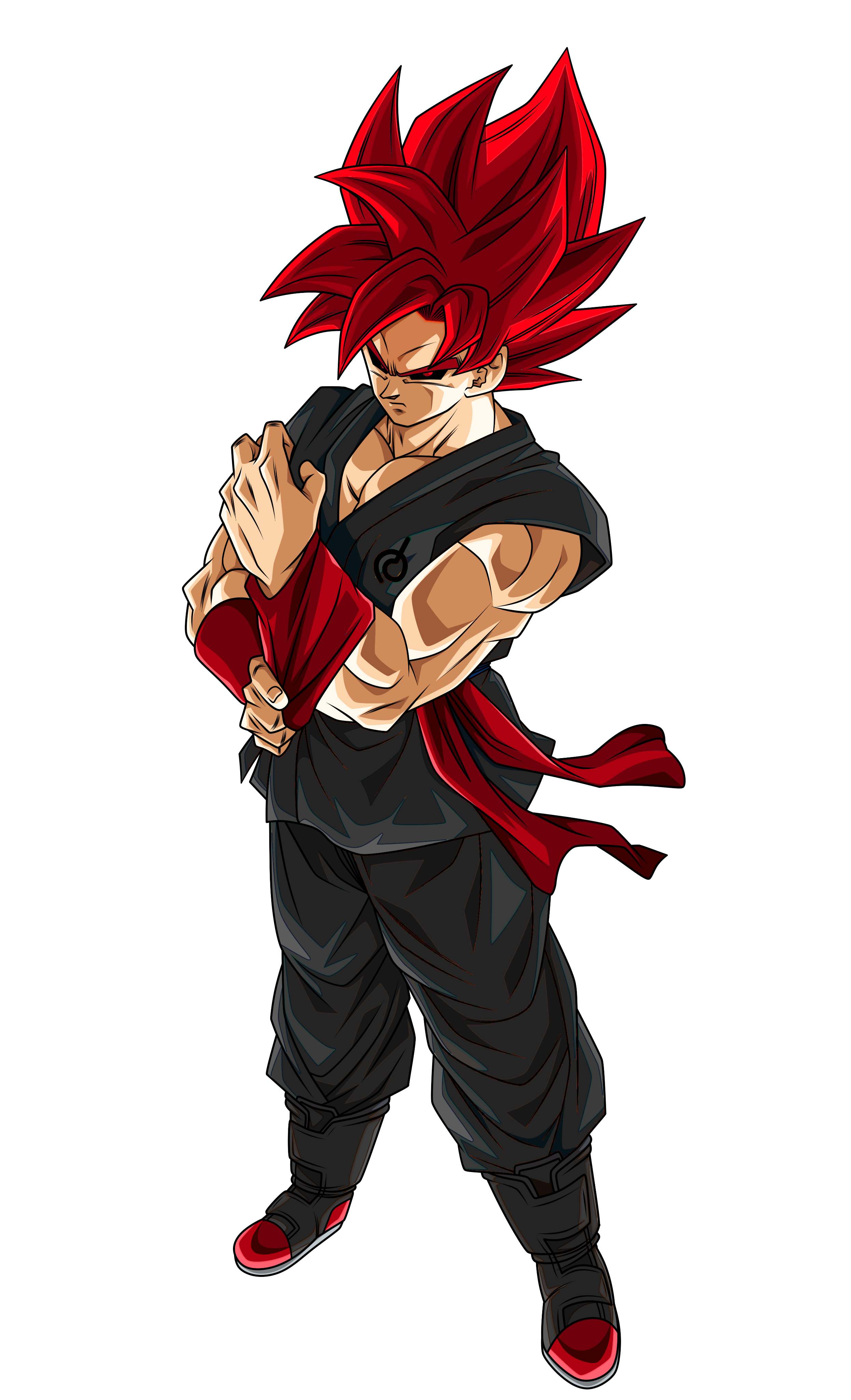 evil goku ssj dragon god maligno by xchs on DeviantArt