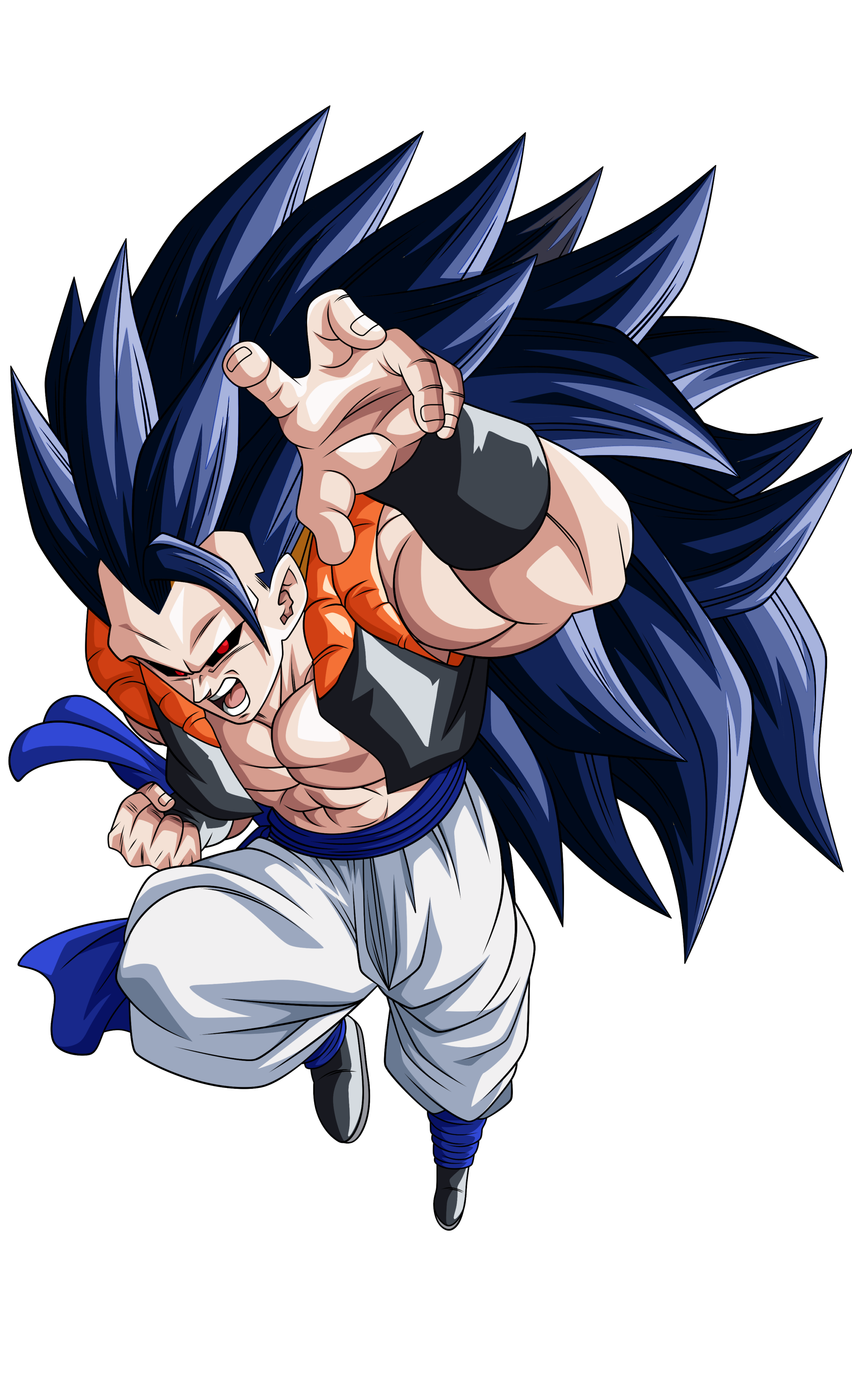 Gogeta ssj5 PGV version by Unkoshin on DeviantArt