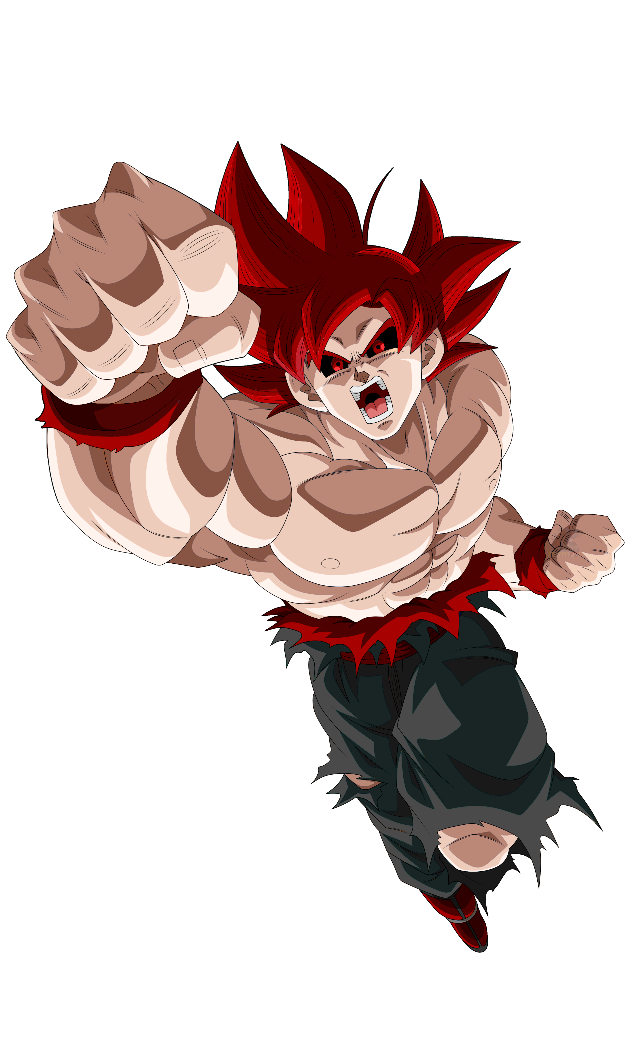 Evil Goku Ultra Instinto Maligno by xchs on DeviantArt