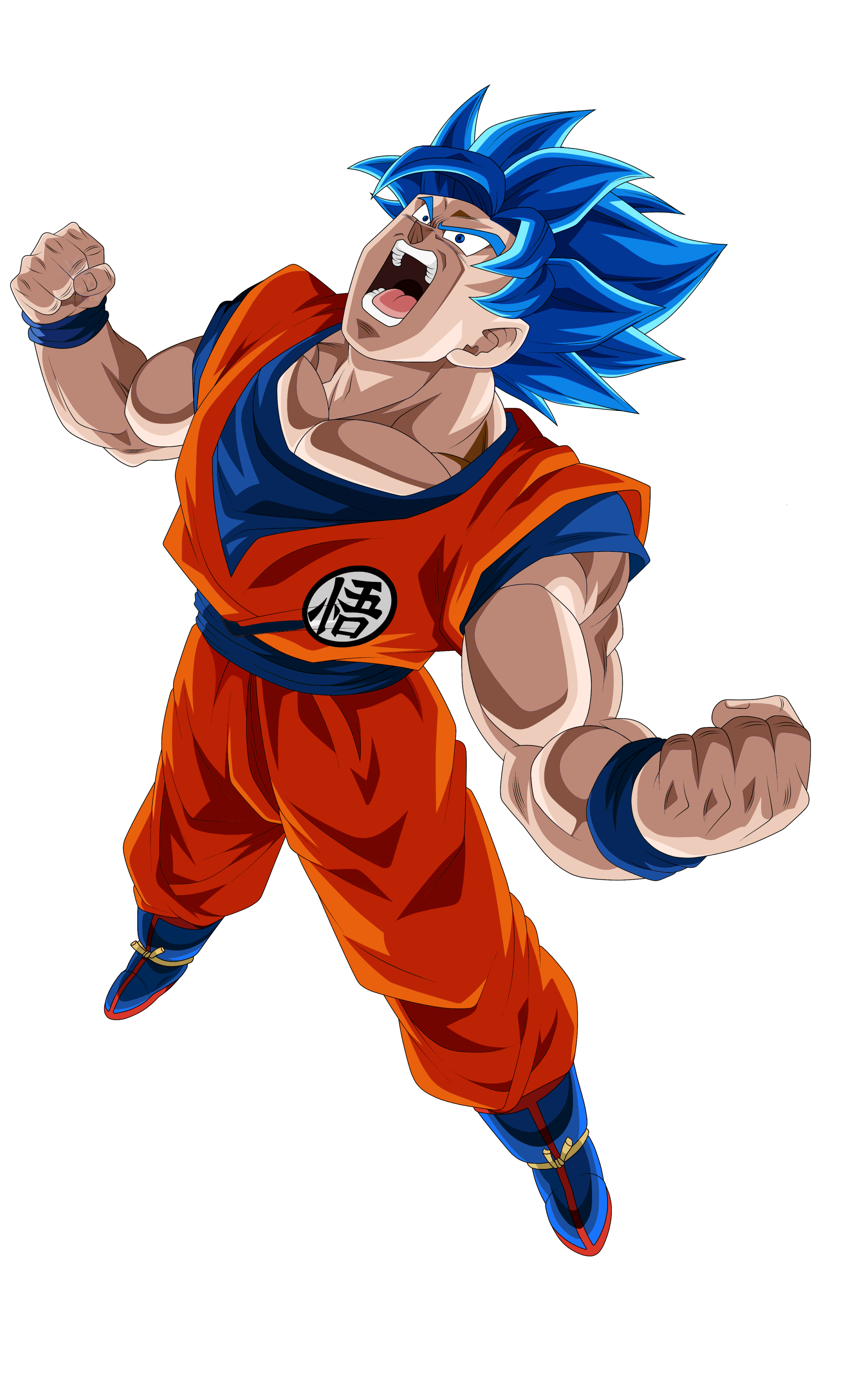 Goku SSJ BLUE EVOLUTION by xchs on DeviantArt