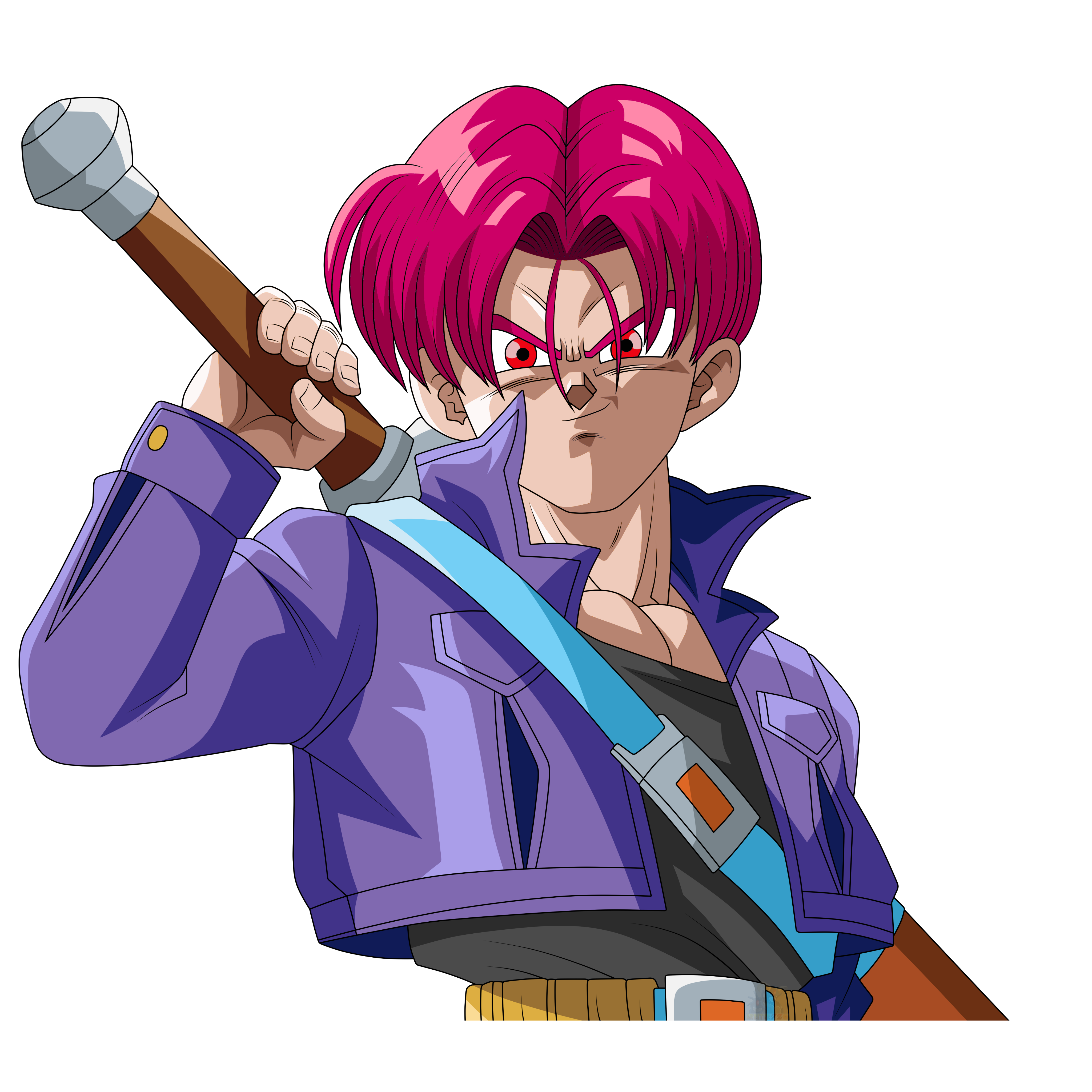 Future Trunks, SSJ2 by hsvhrt on DeviantArt