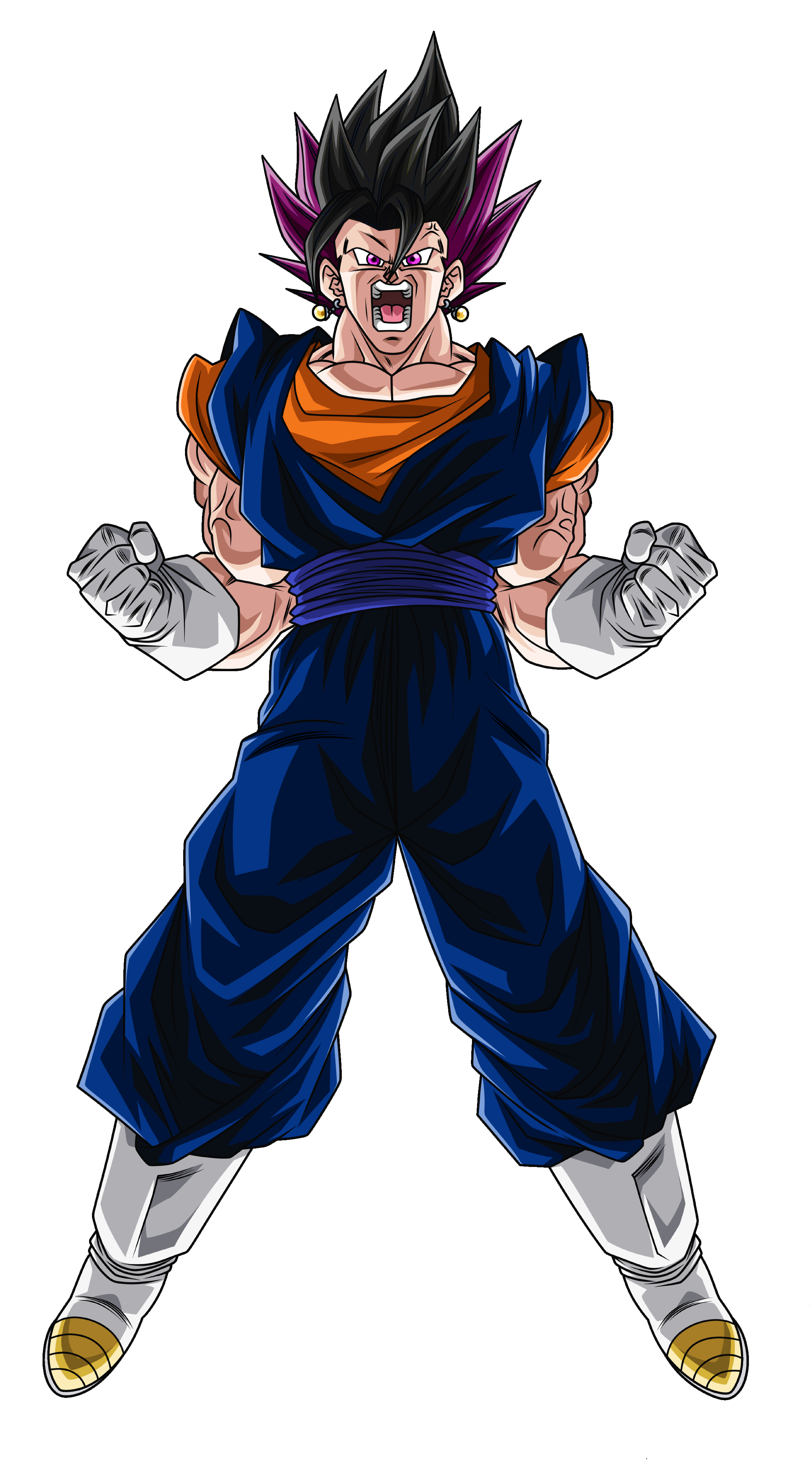 Vegetto Ultra Instinto (Vegito UI) by EspioWerCraft on DeviantArt