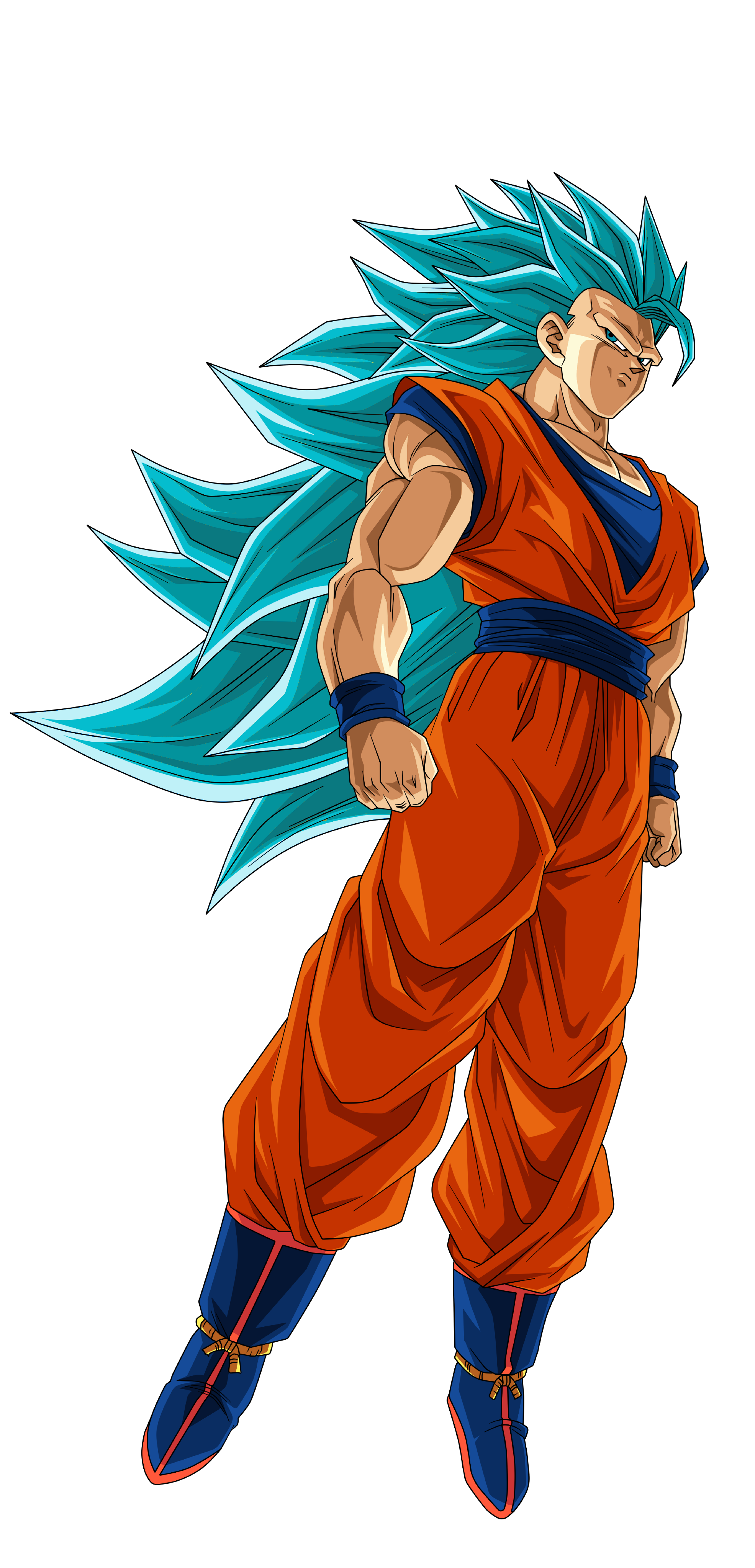 Goku (DBS) SSJ Blue 3 render 3 by xchs on DeviantArt