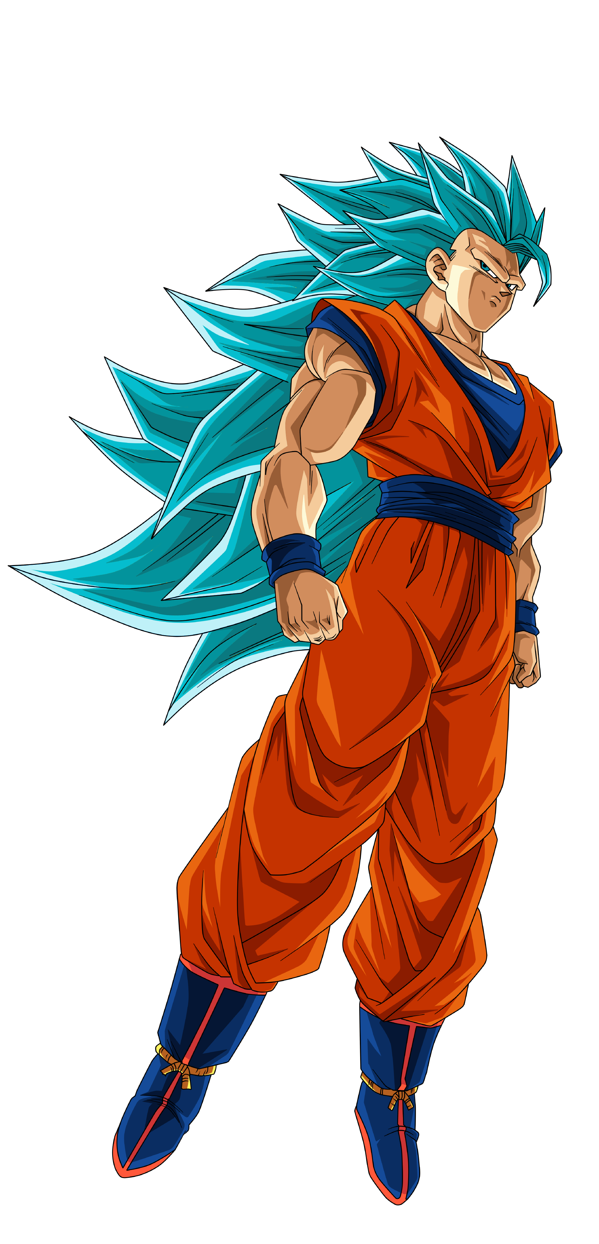 Goku (NSTWS) ssj blue universal render 2 by xchs on DeviantArt