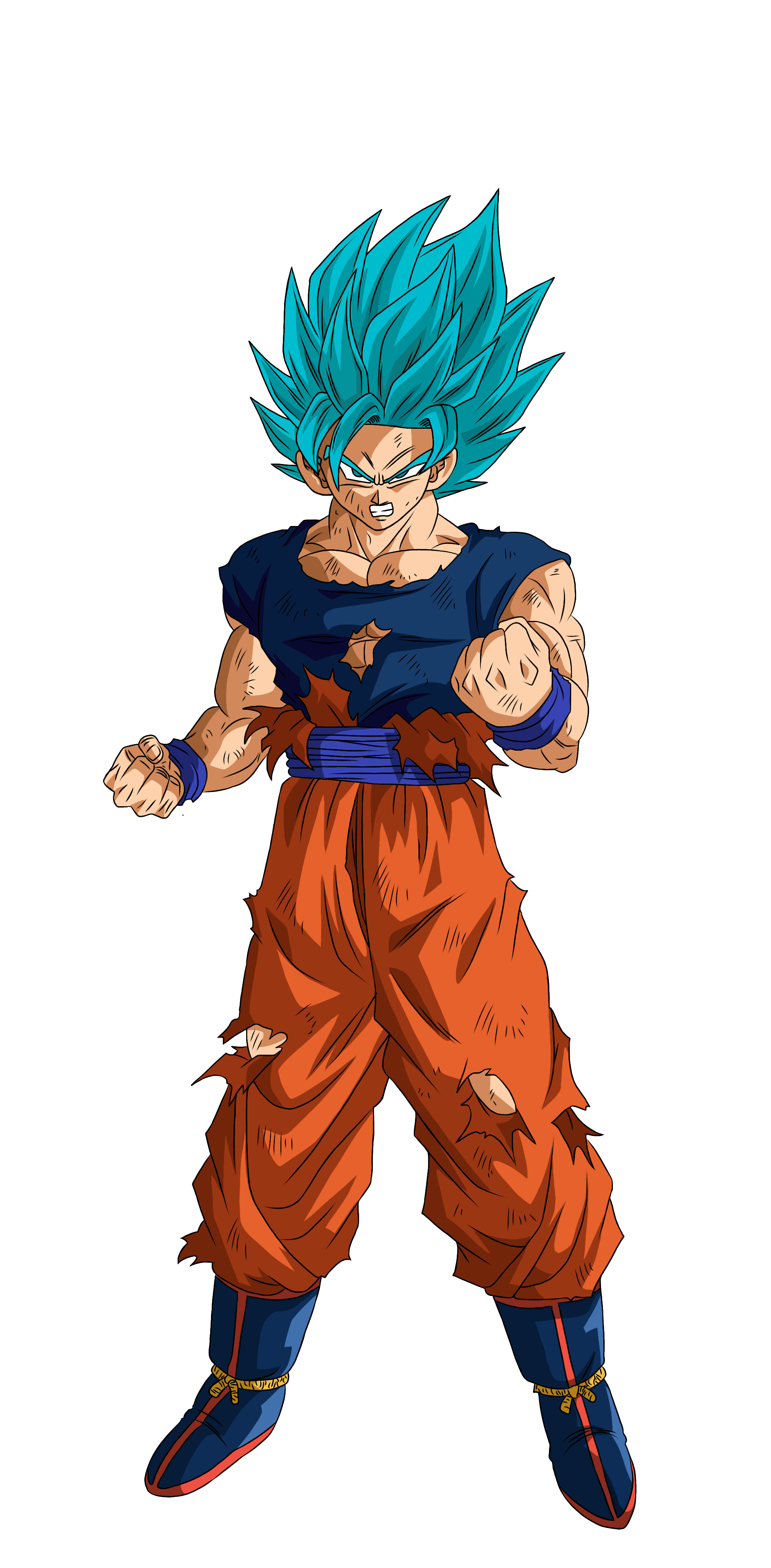 Goku SSJ BLUE 2 render 2 by xchs on DeviantArt