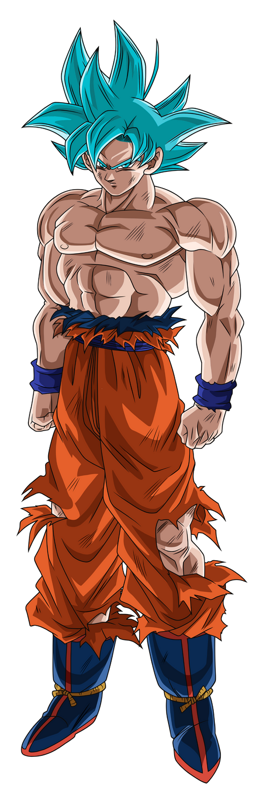 Goku SSJ BLUE UNIVERSAL by xchs on DeviantArt