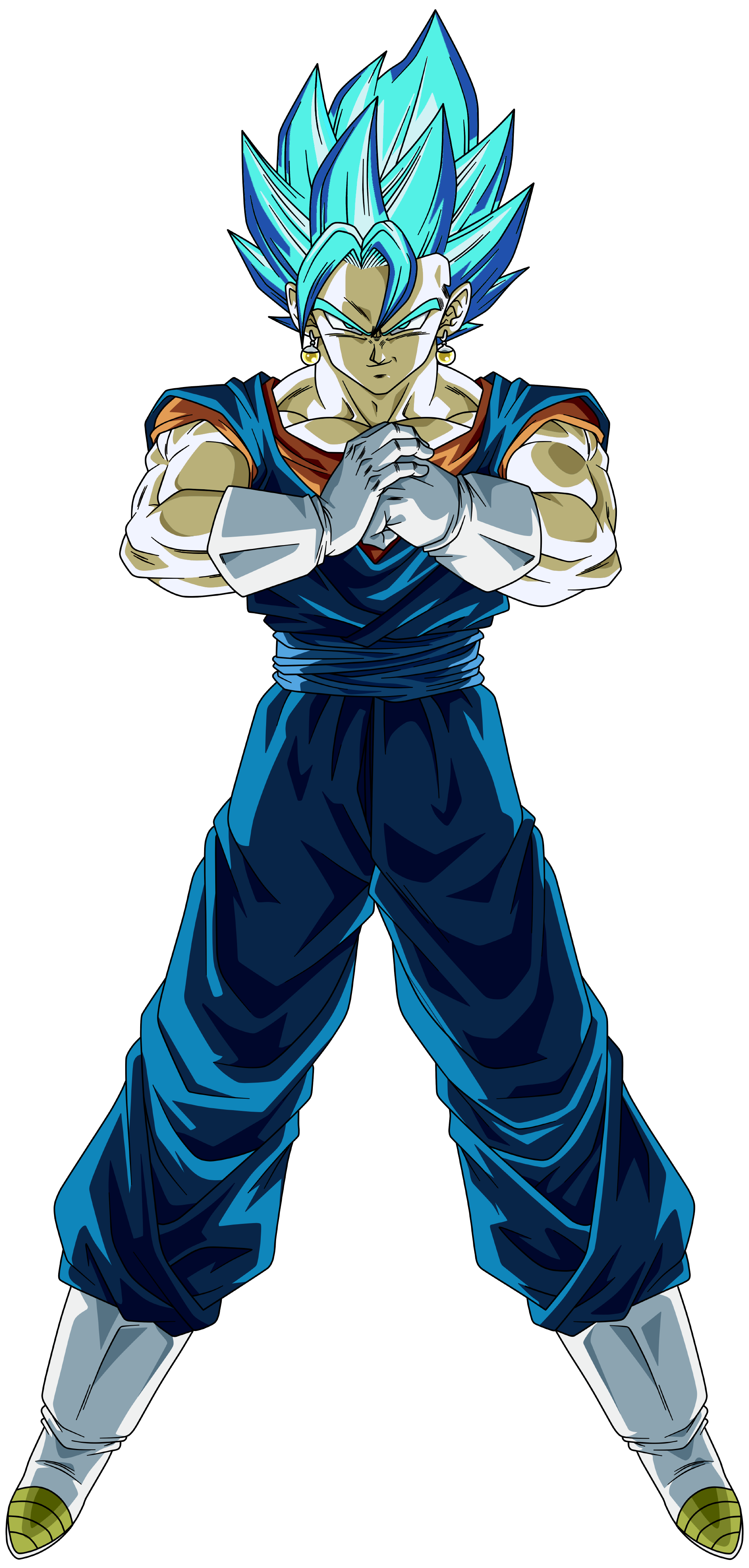 Vegito Universal SSJ Blue by xchs on DeviantArt