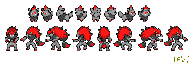 zorua and zoroark MLbis styled