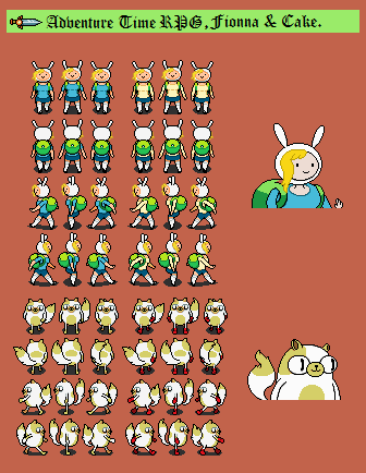 Adventure Time RPG: Fionna and Cake