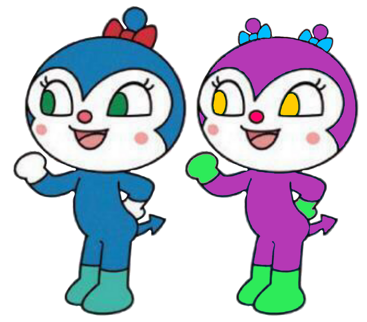 Younger Female Germs From Anpanman by AlyssaPowersYoshi on DeviantArt