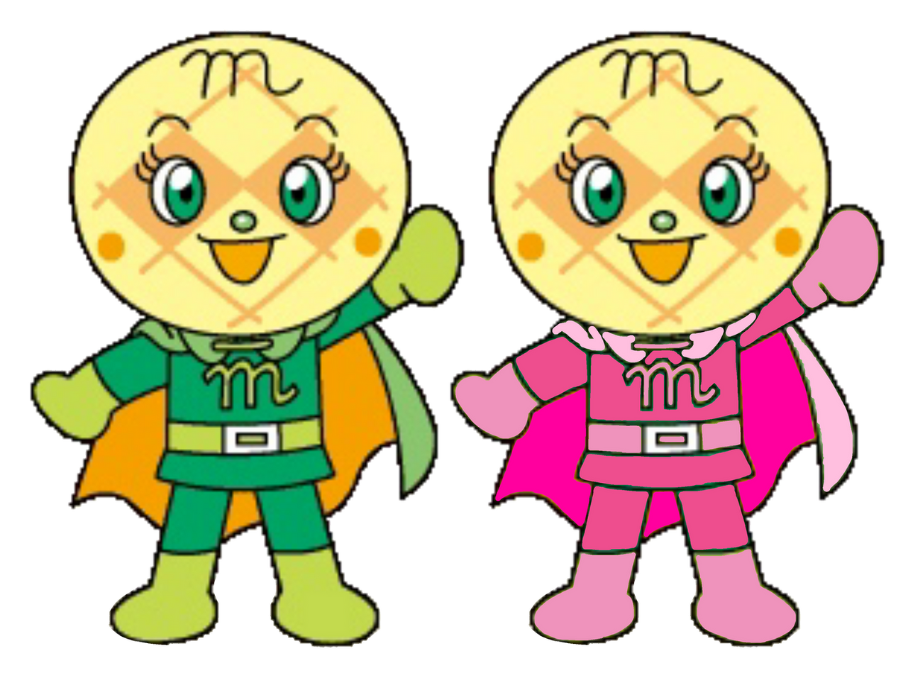 Melonpanna's Normal And Pink Forms by AlyssaPowersYoshi on DeviantArt