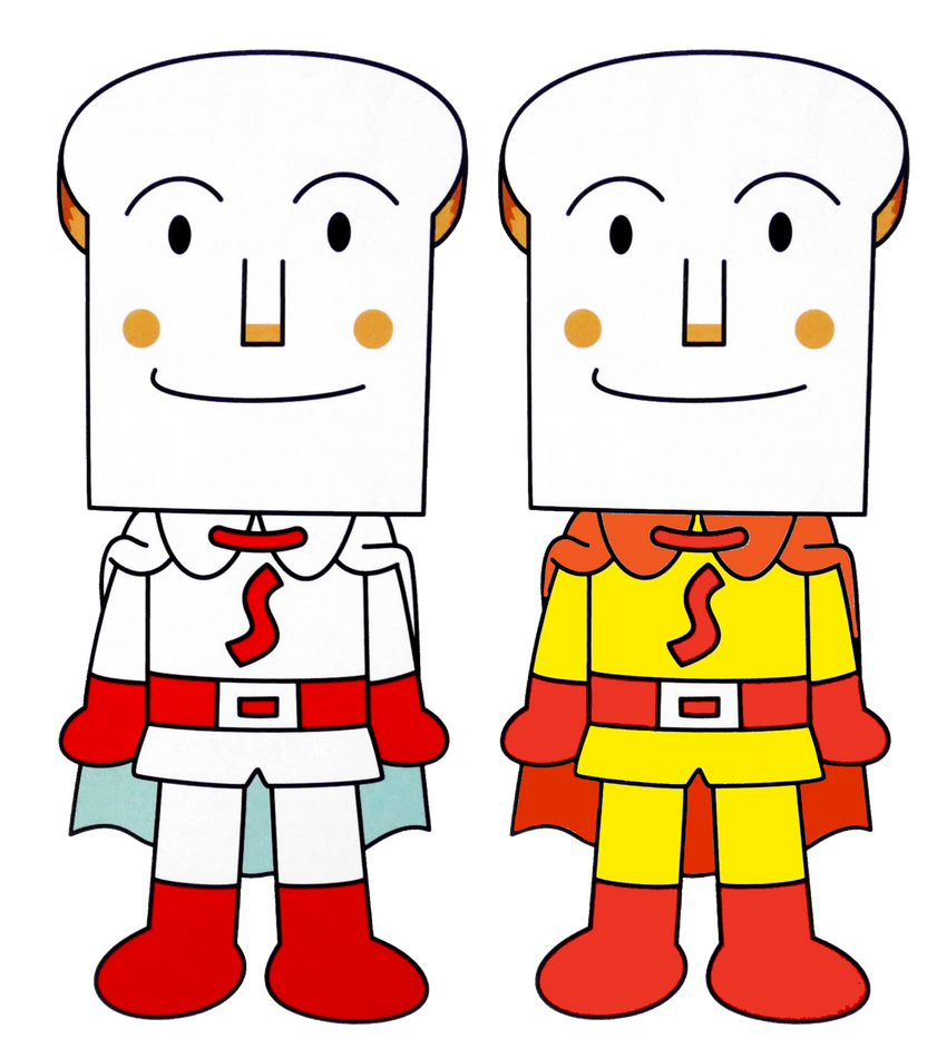 Shokupanman's Normal And Yellow Forms by AlyssaPowersYoshi on DeviantArt