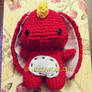 Handmade Amigurumi Red Dragon