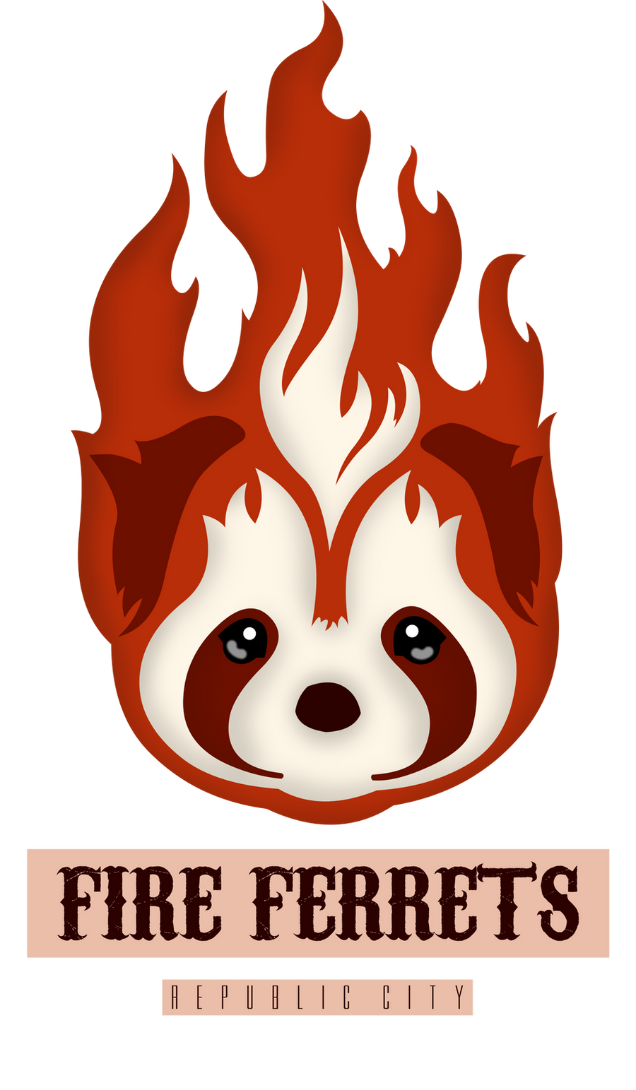 Fire Ferrets - Vector