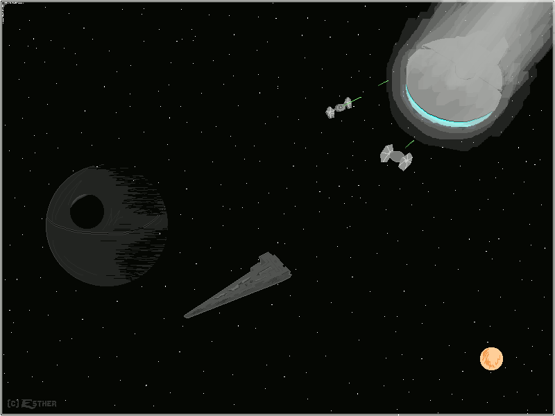 [Pixel Art] Star Wars Galaxy (( gift ))